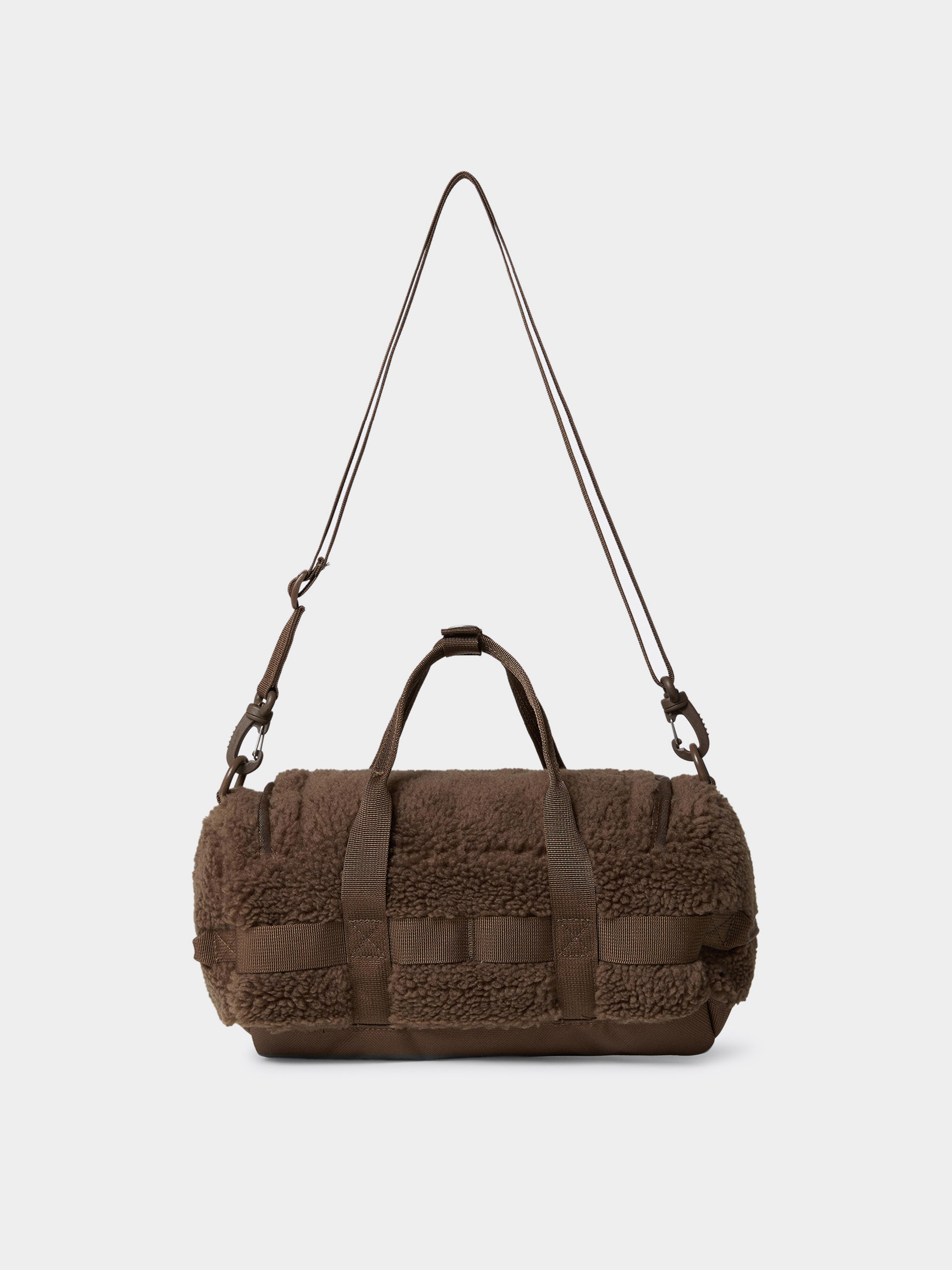 The North Face Schultertasche Base Camp High Pile Mini Bag (smokey brown tnf white)