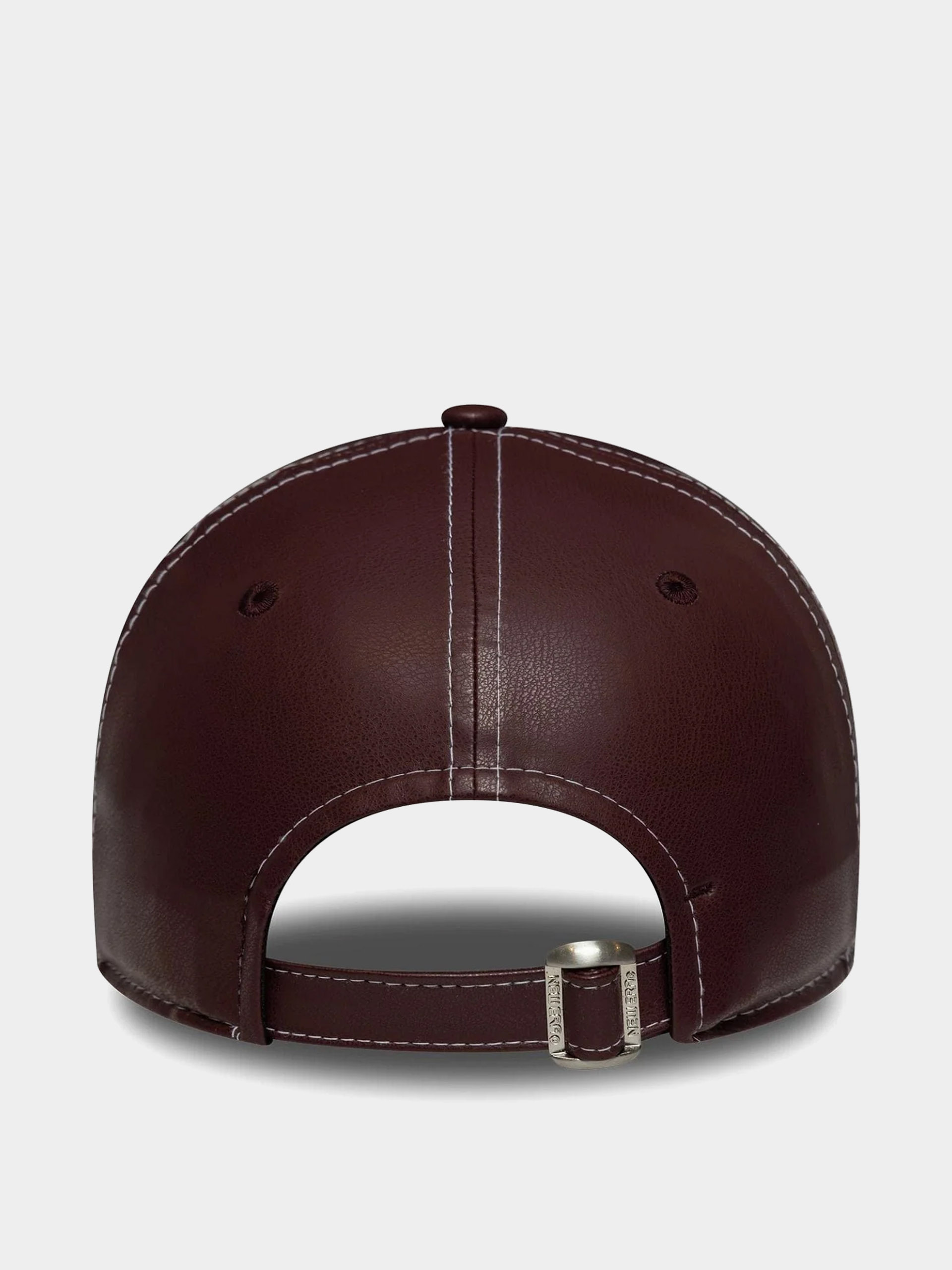 New Era Cap Topstitch Pu 9Forty New York Yankees Wmn (burgundy)