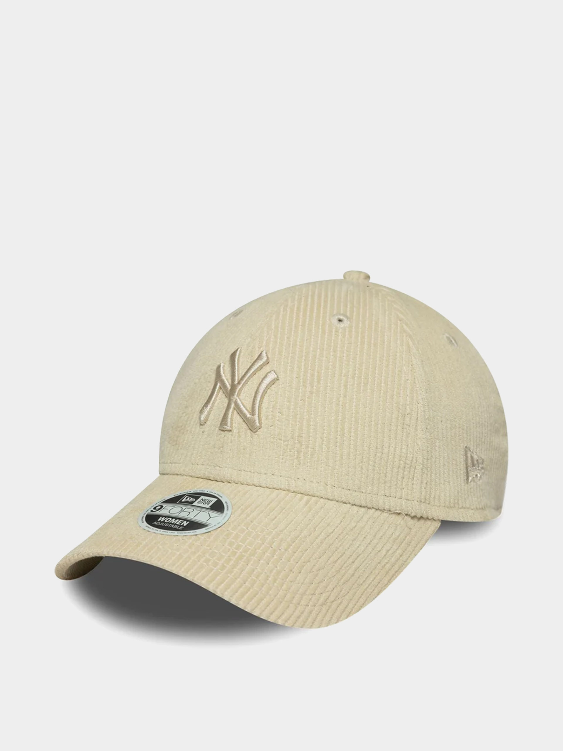 New Era Cap Cord 9Forty New York Yankees Wmn - beige (stone)