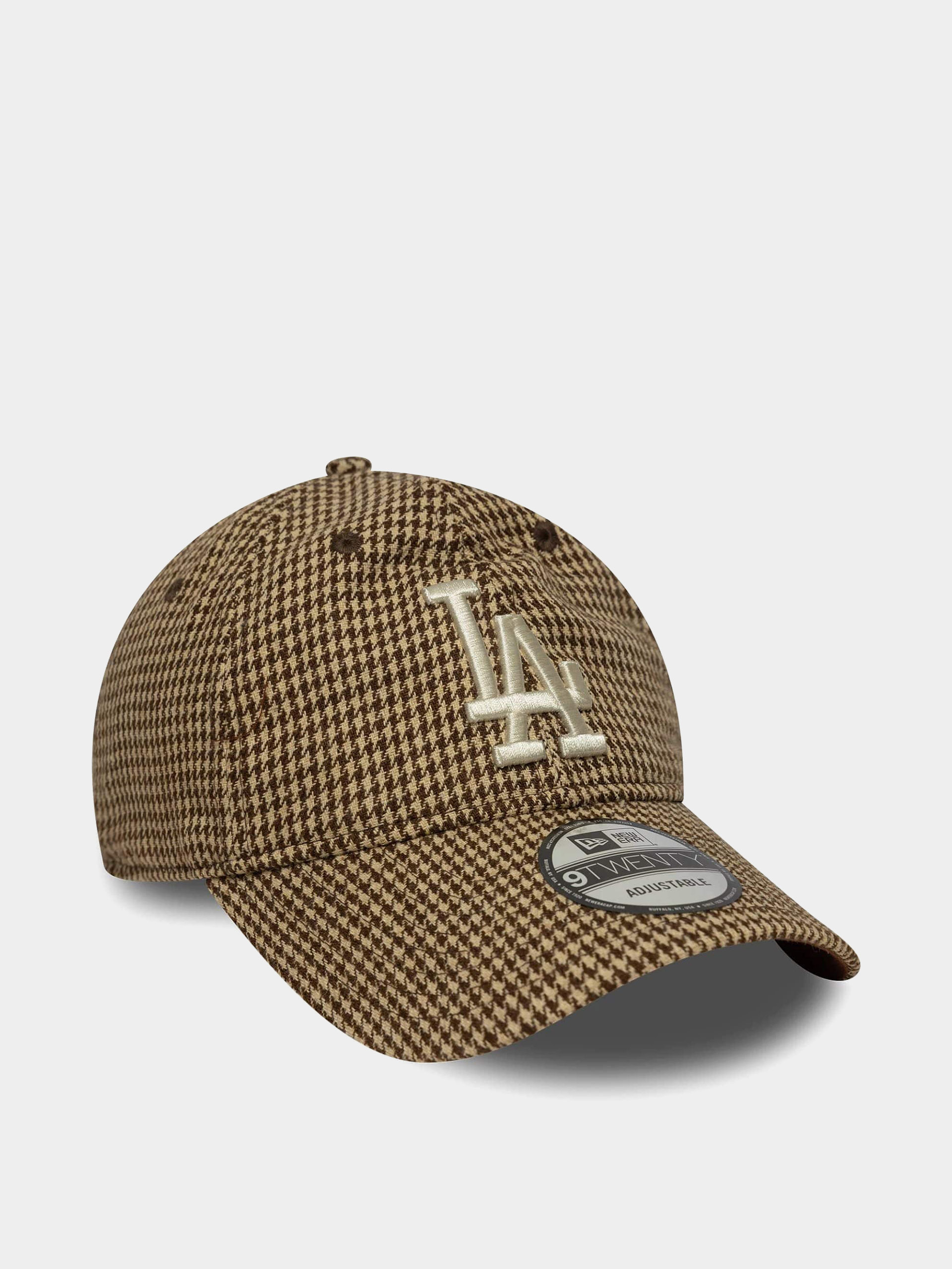 New Era Cap Houndstooth 9Twenty Los Angeles Dodgers (brown)