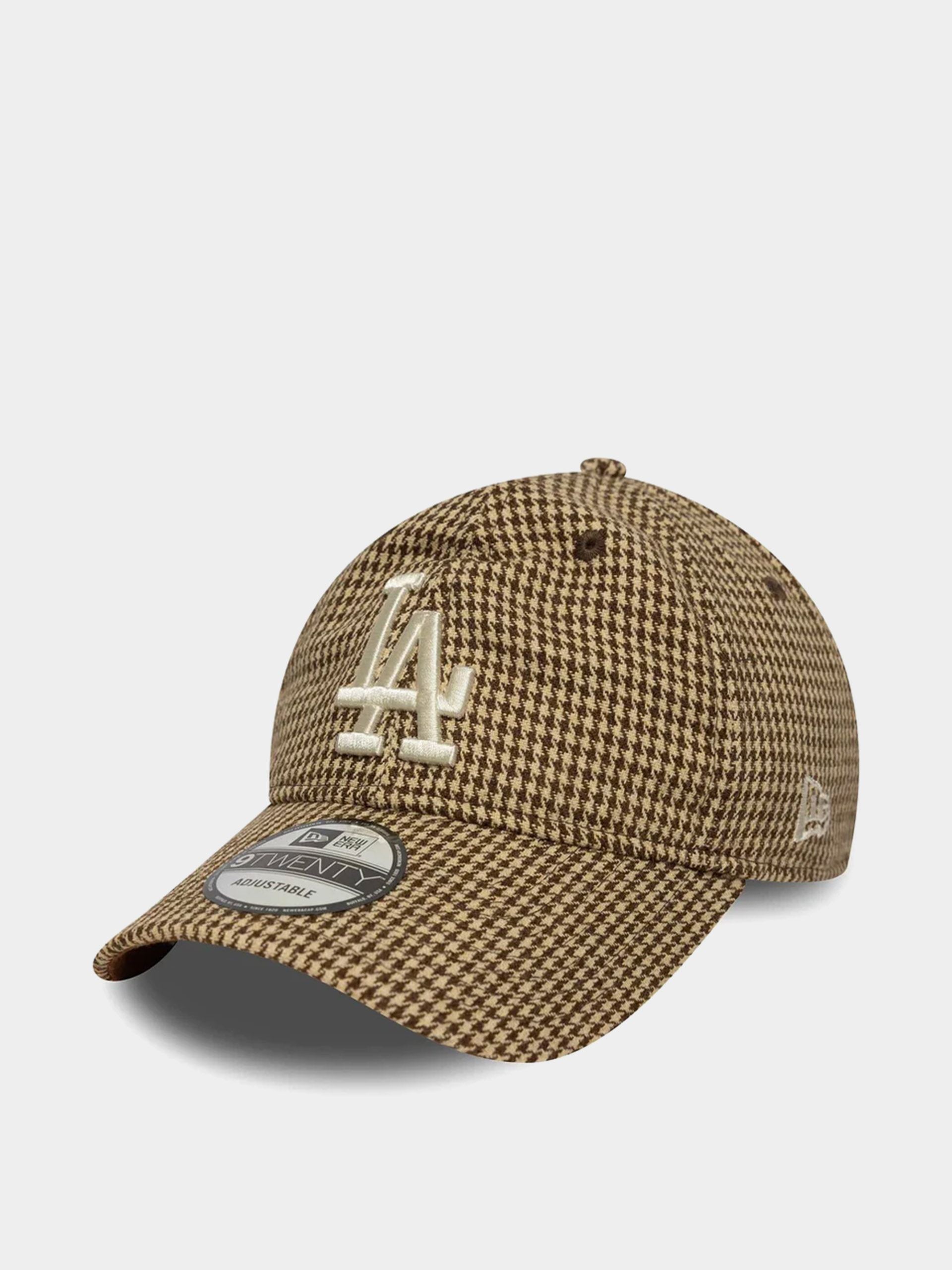 New Era Cap Houndstooth 9Twenty Los Angeles Dodgers (brown)