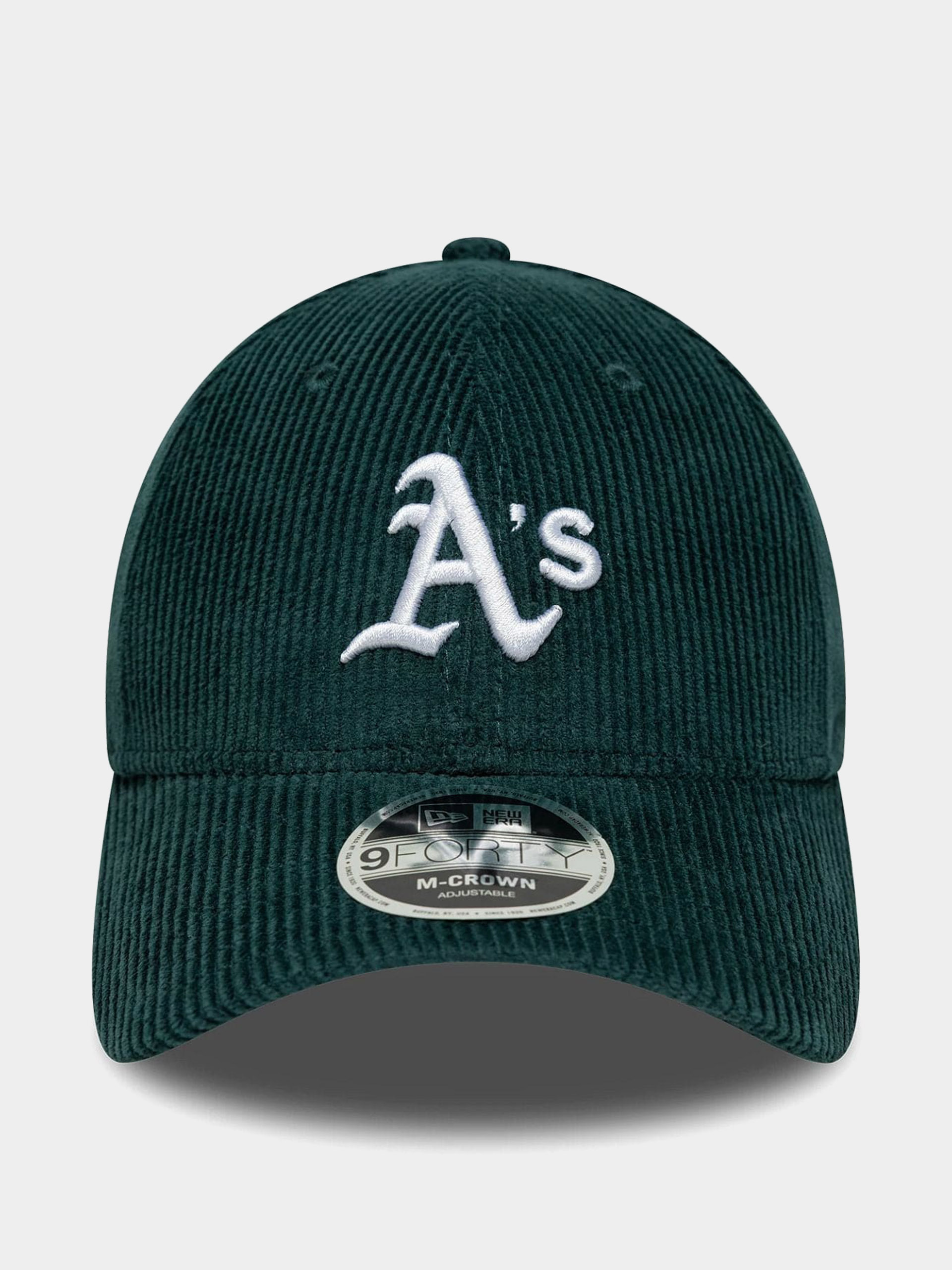 New Era Cap Cord 9Forty Mcrown Oakland Athletics (dark green)