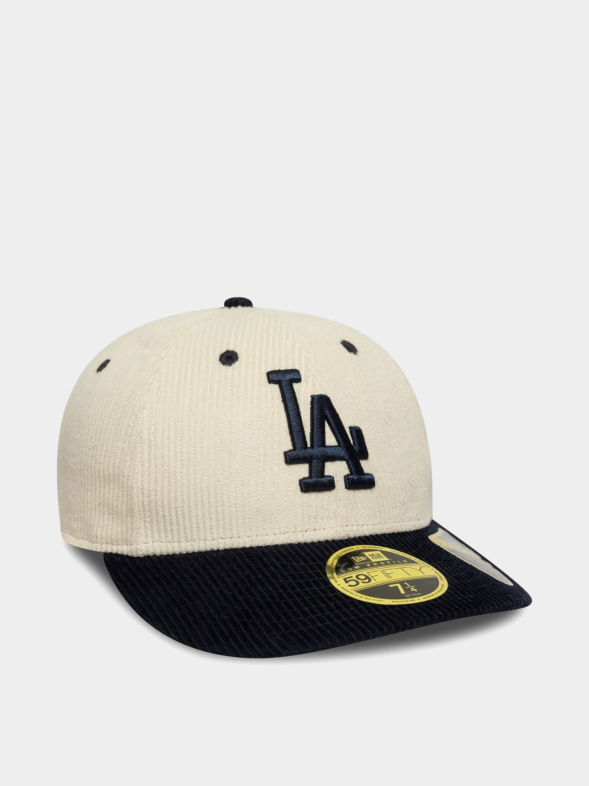 New Era Cap Mlb Cord 59Fifty Lp Los Angeles Dodgers (light cream/navy)