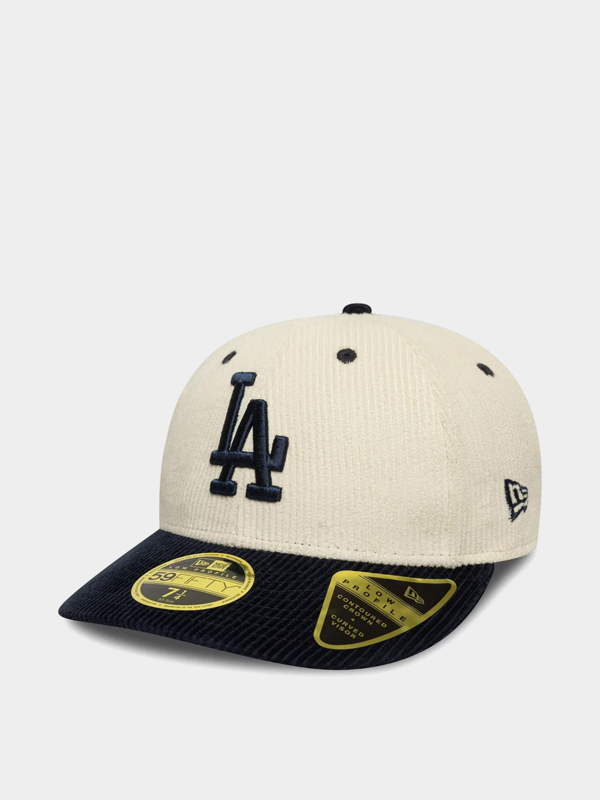 New Era Cap Mlb Cord 59Fifty Lp Los Angeles Dodgers (light cream/navy)