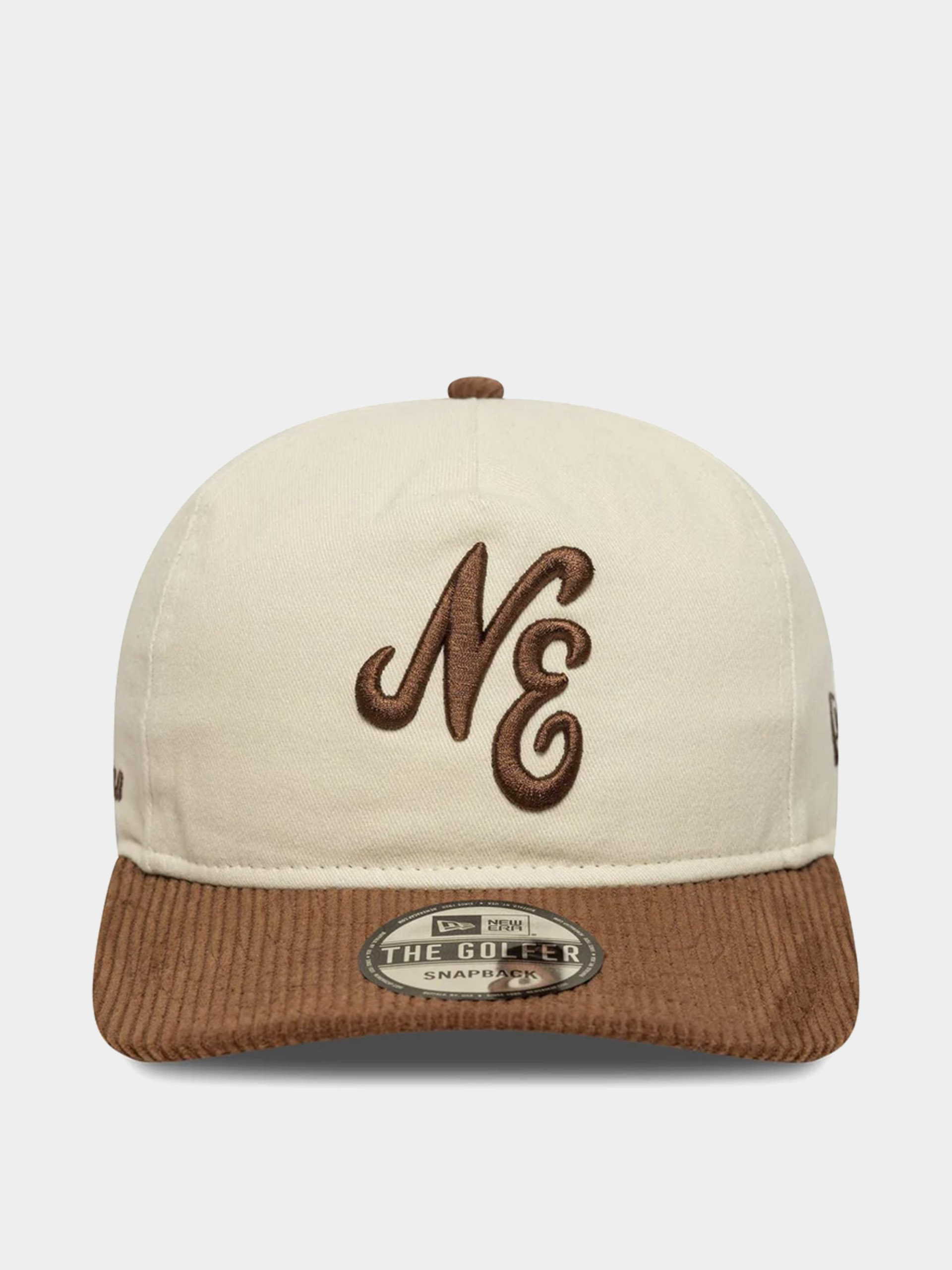 New Era Cap Contrast Cord 19Twenty - beige (stone/brown)