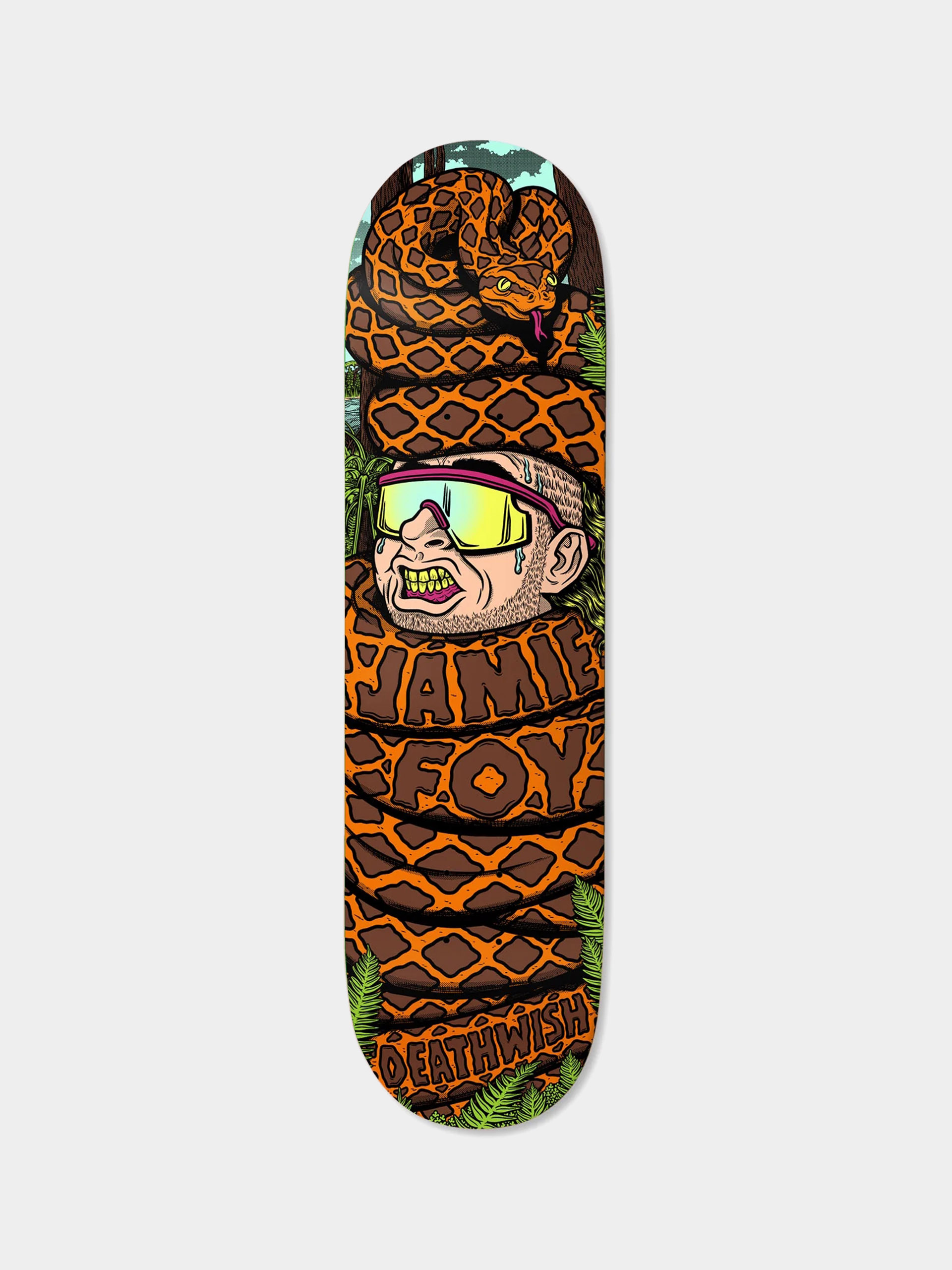 Deathwish Deck Caught Up (brown/orange)