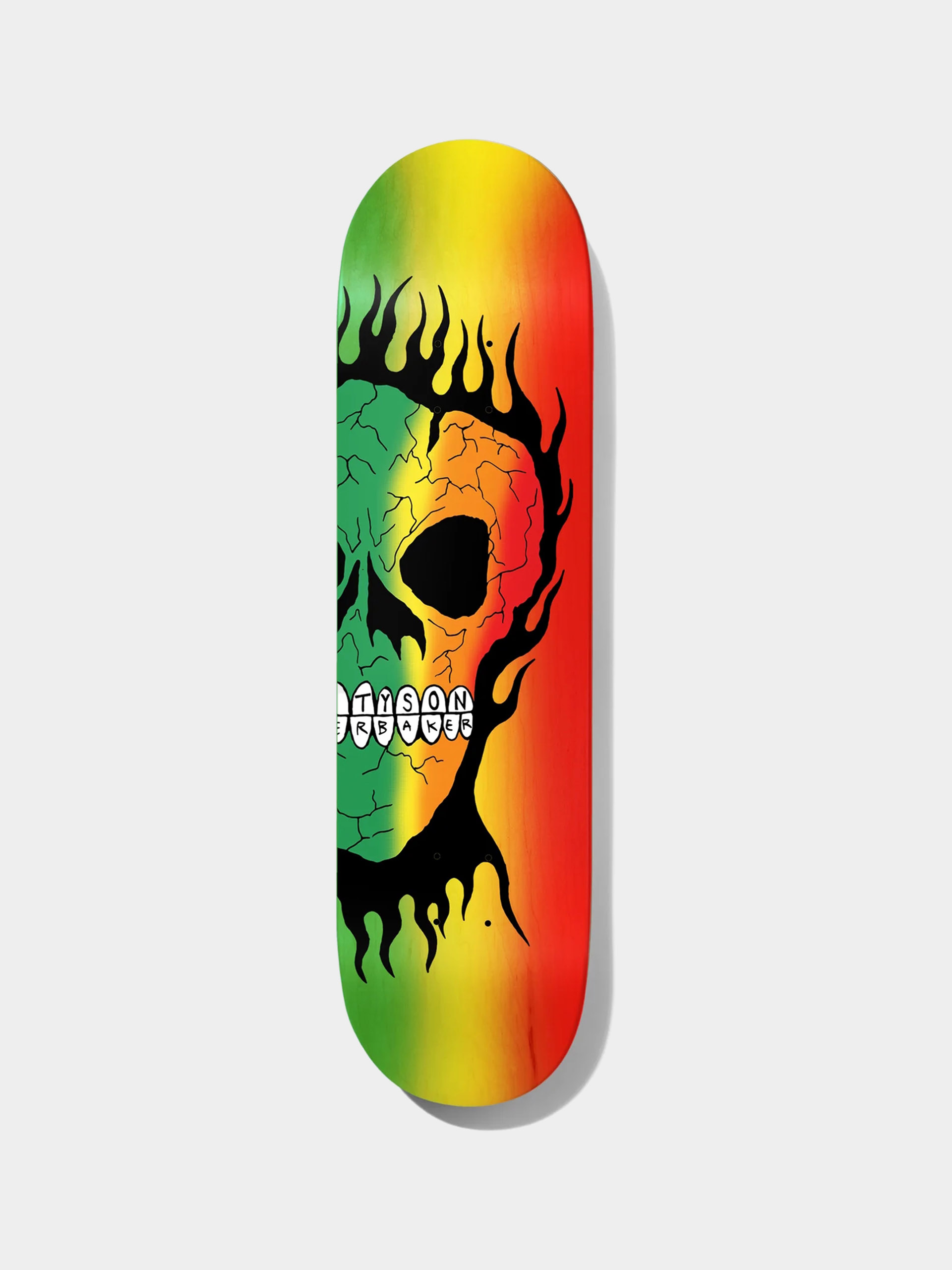 Baker Deck Rasta Skull