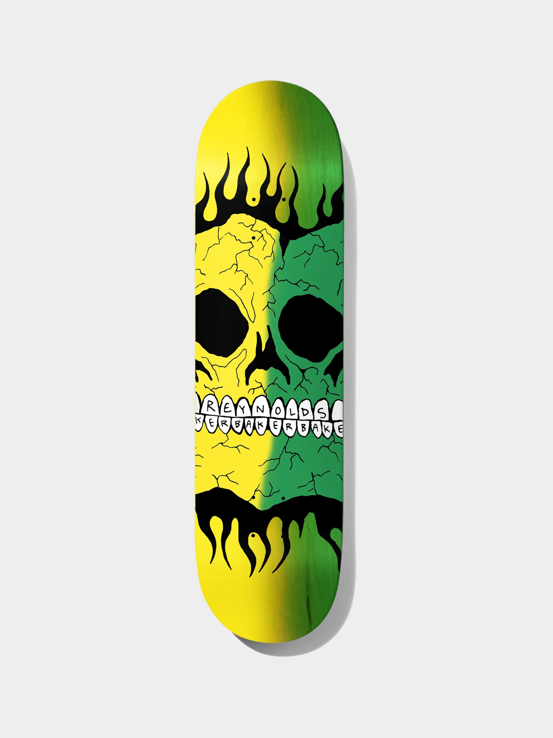 Baker Deck Rasta Skull