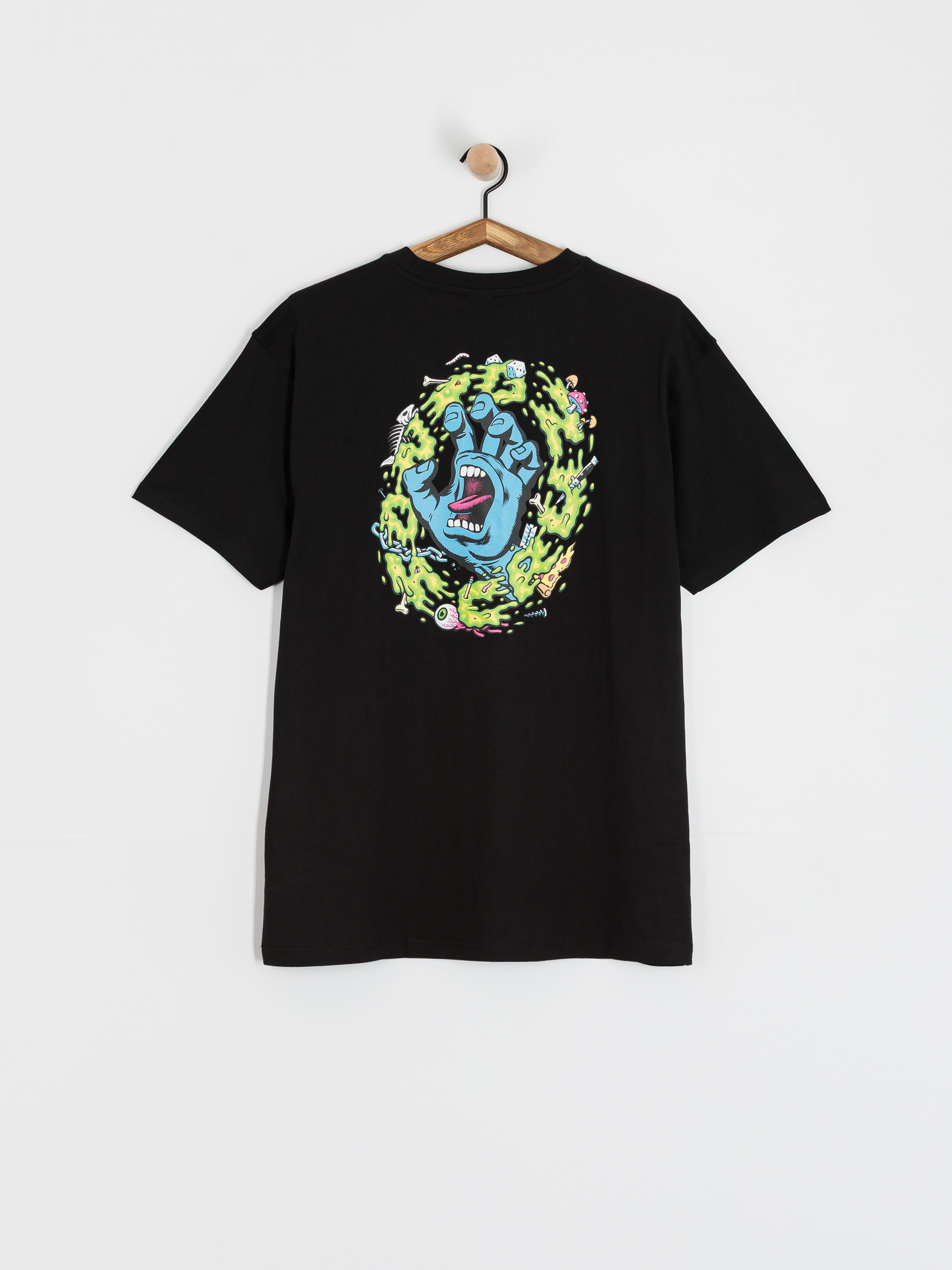Santa Cruz Slime Scream T-Shirt (black)