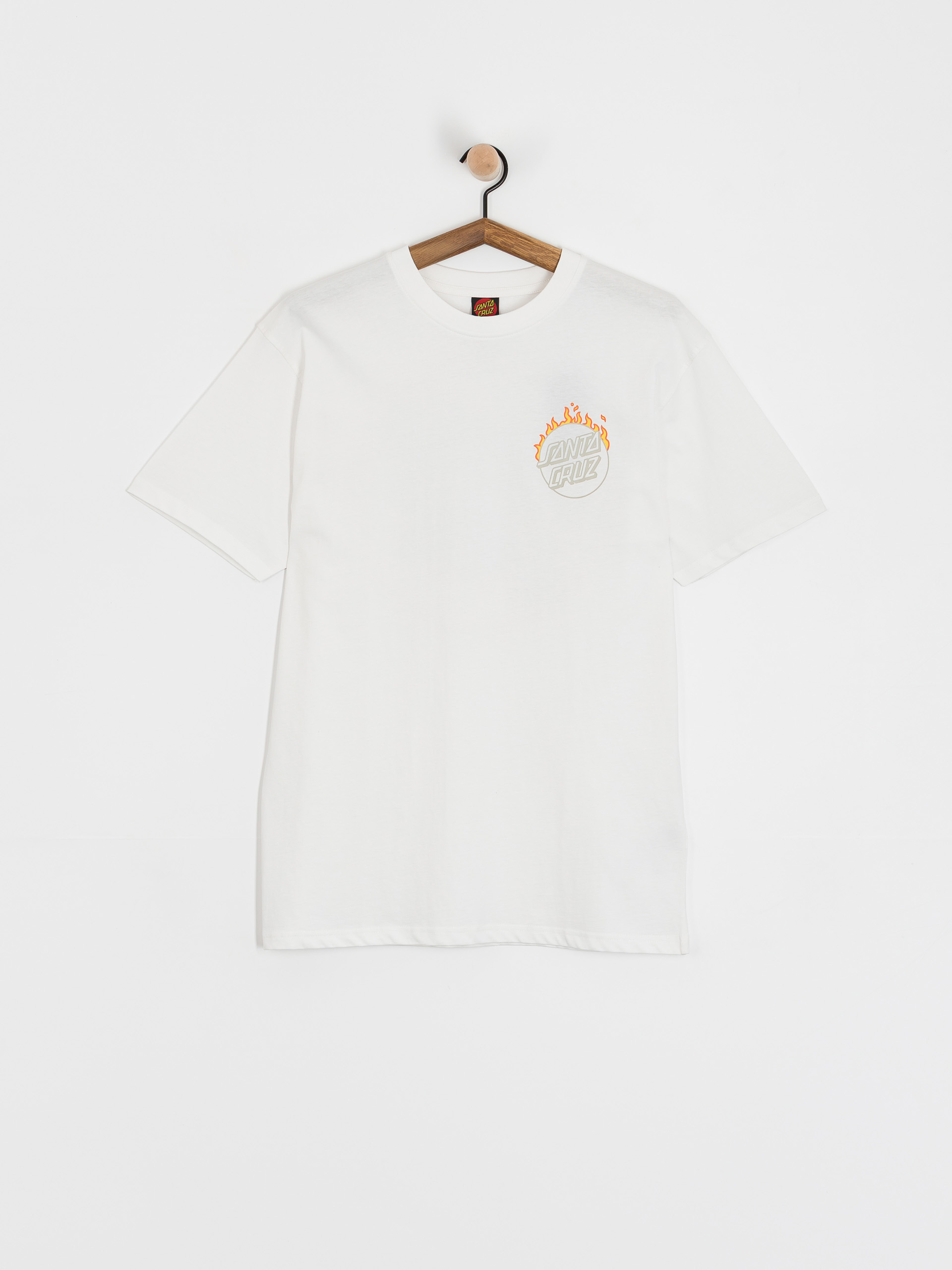 Santa Cruz Burnt Opus Ovrszd T-Shirt (white)