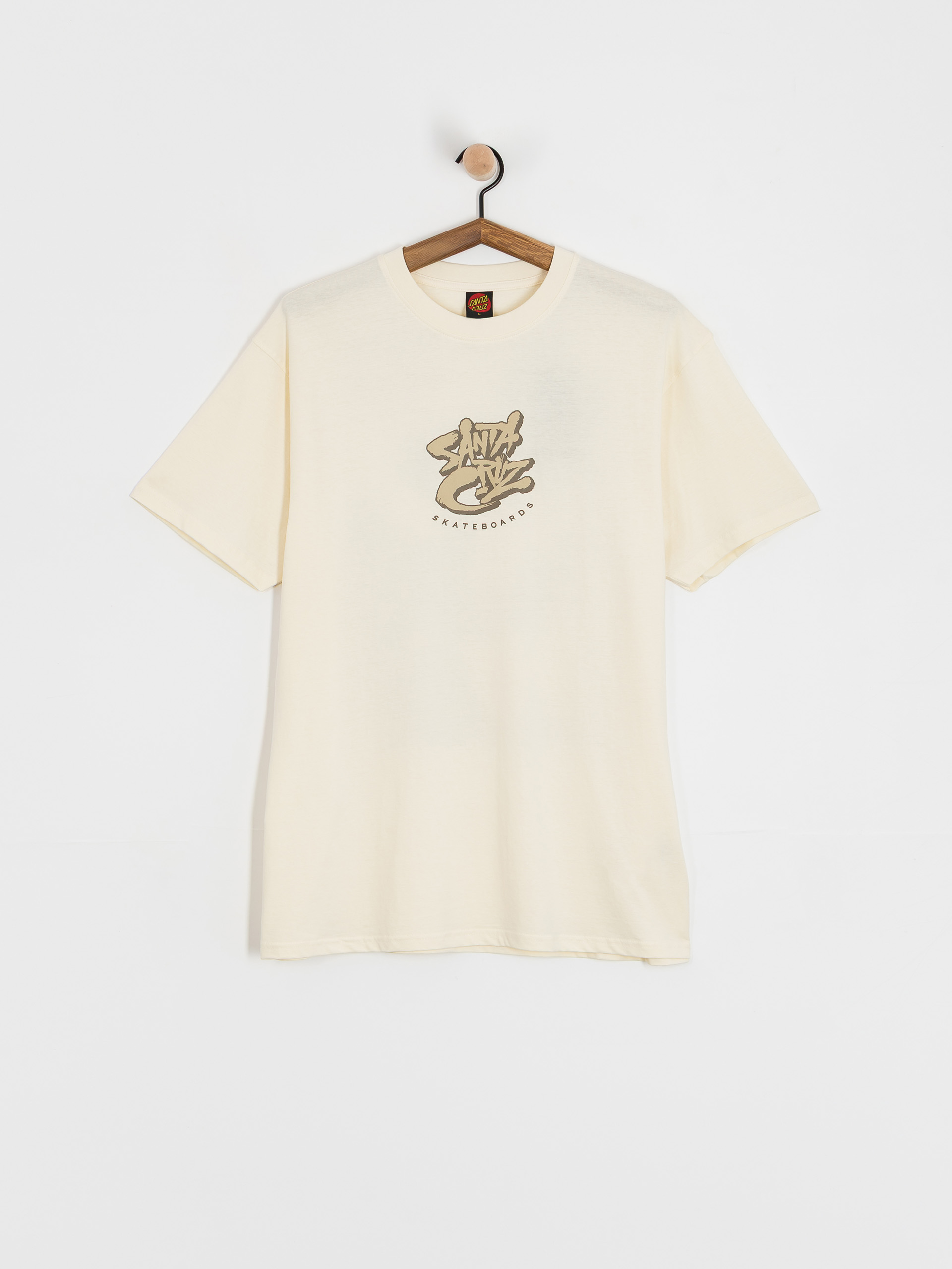 Santa Cruz Pace Deathtrap T-Shirt (unbleached cotton)