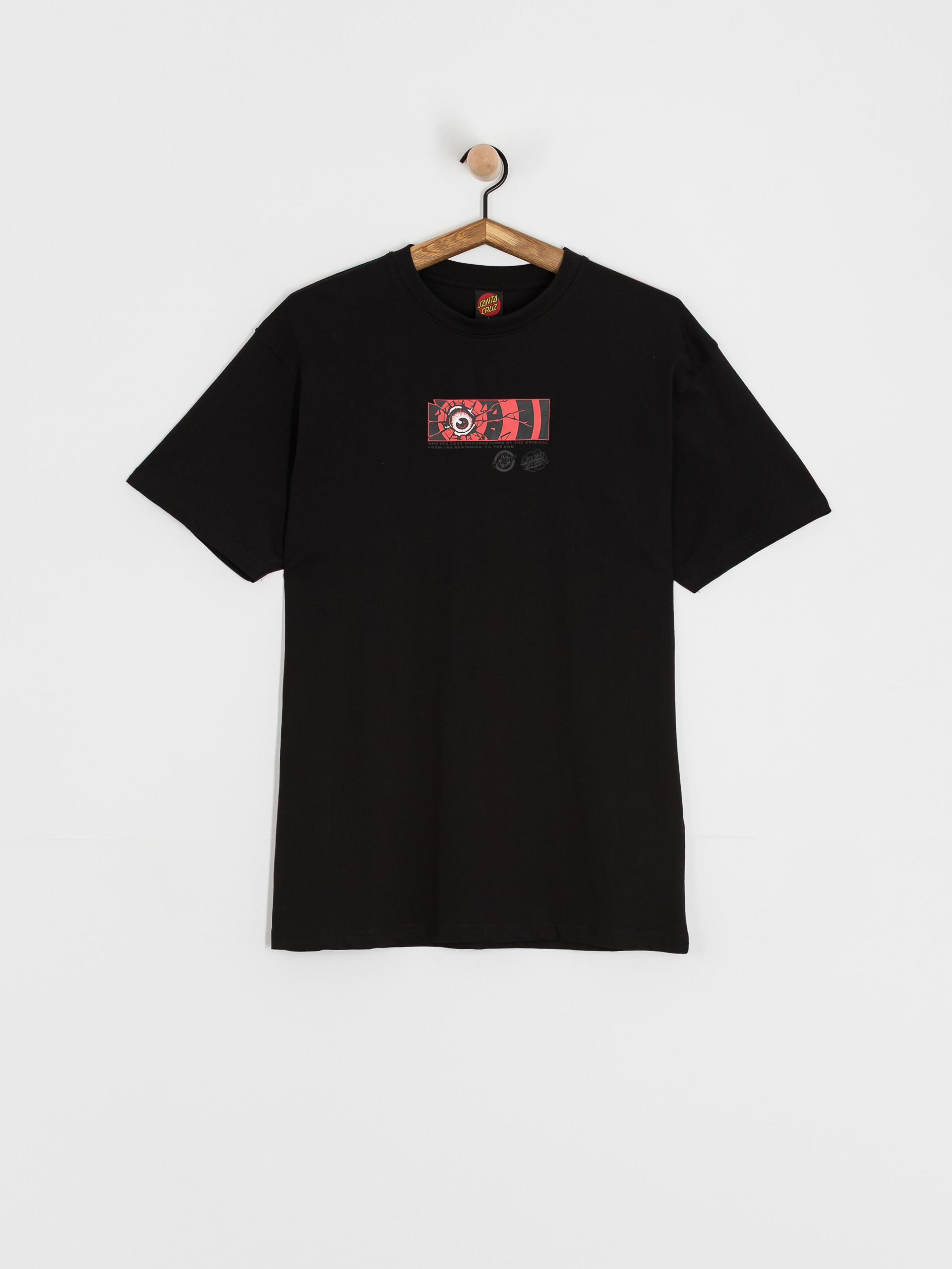 Santa Cruz Roskopp Dissect Strip T-Shirt (black)