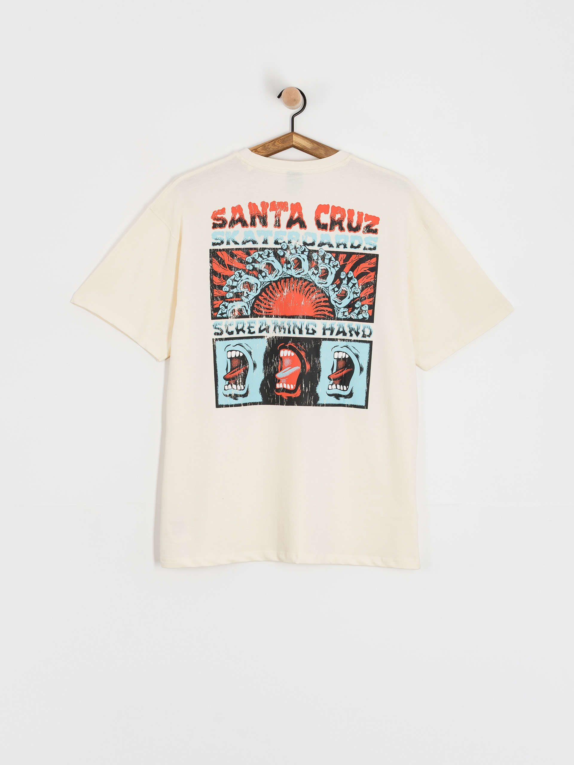 Santa Cruz VTG Screaming Connect T-Shirt (unbleached cotton)