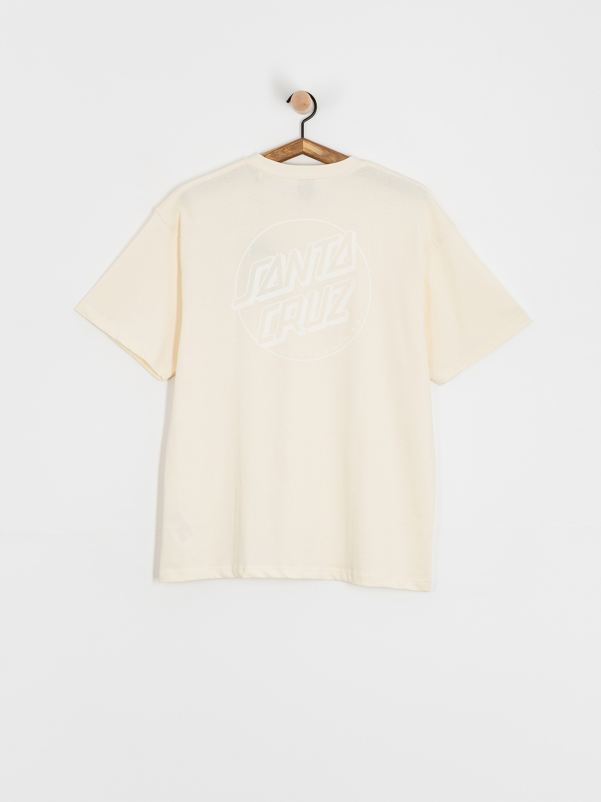 Santa Cruz Tonal Opus Dot Stripe T-Shirt (unbleached cotton)