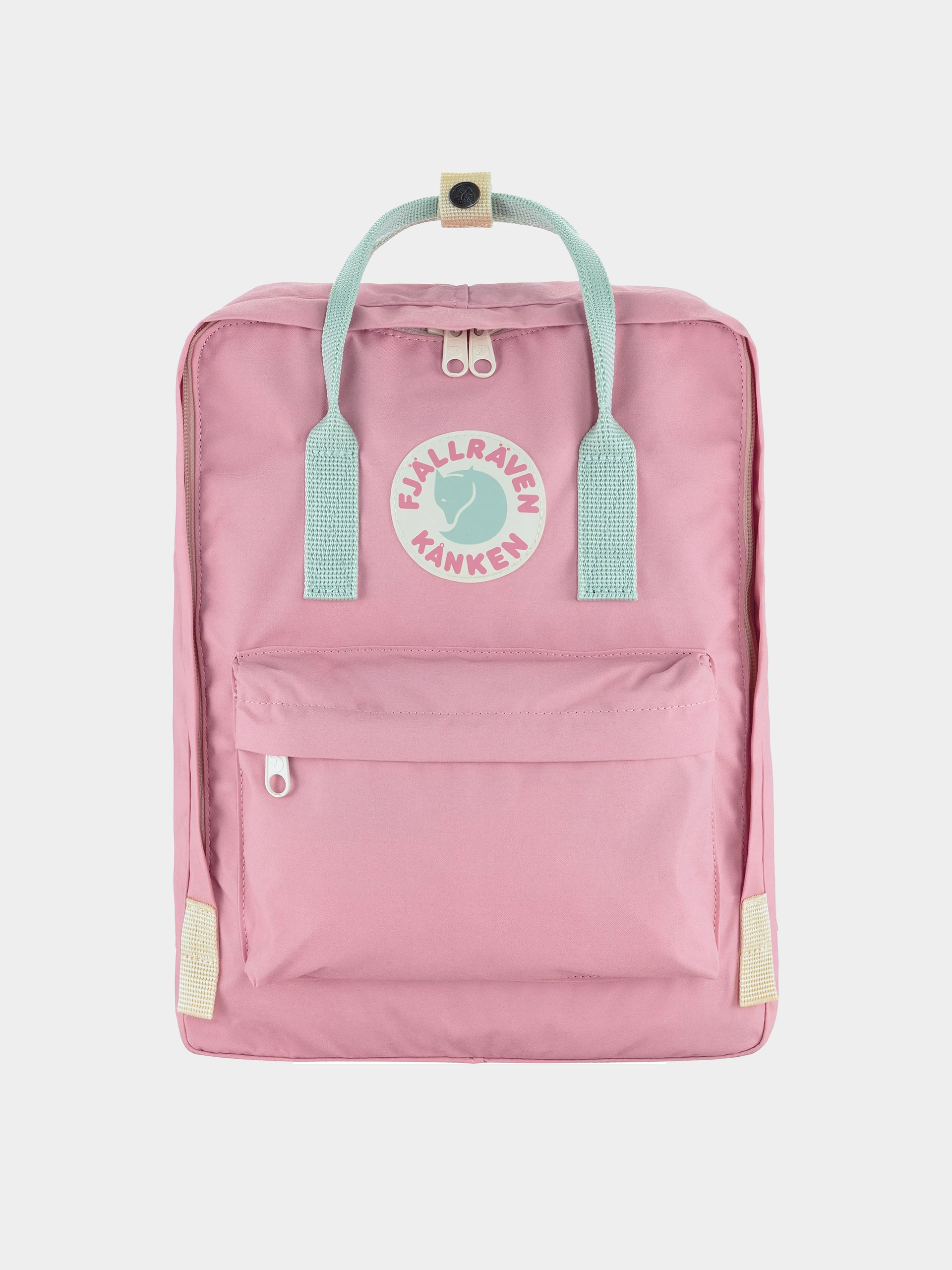 Fjallraven Rucksack Kanken Koncept (pink/mint green)