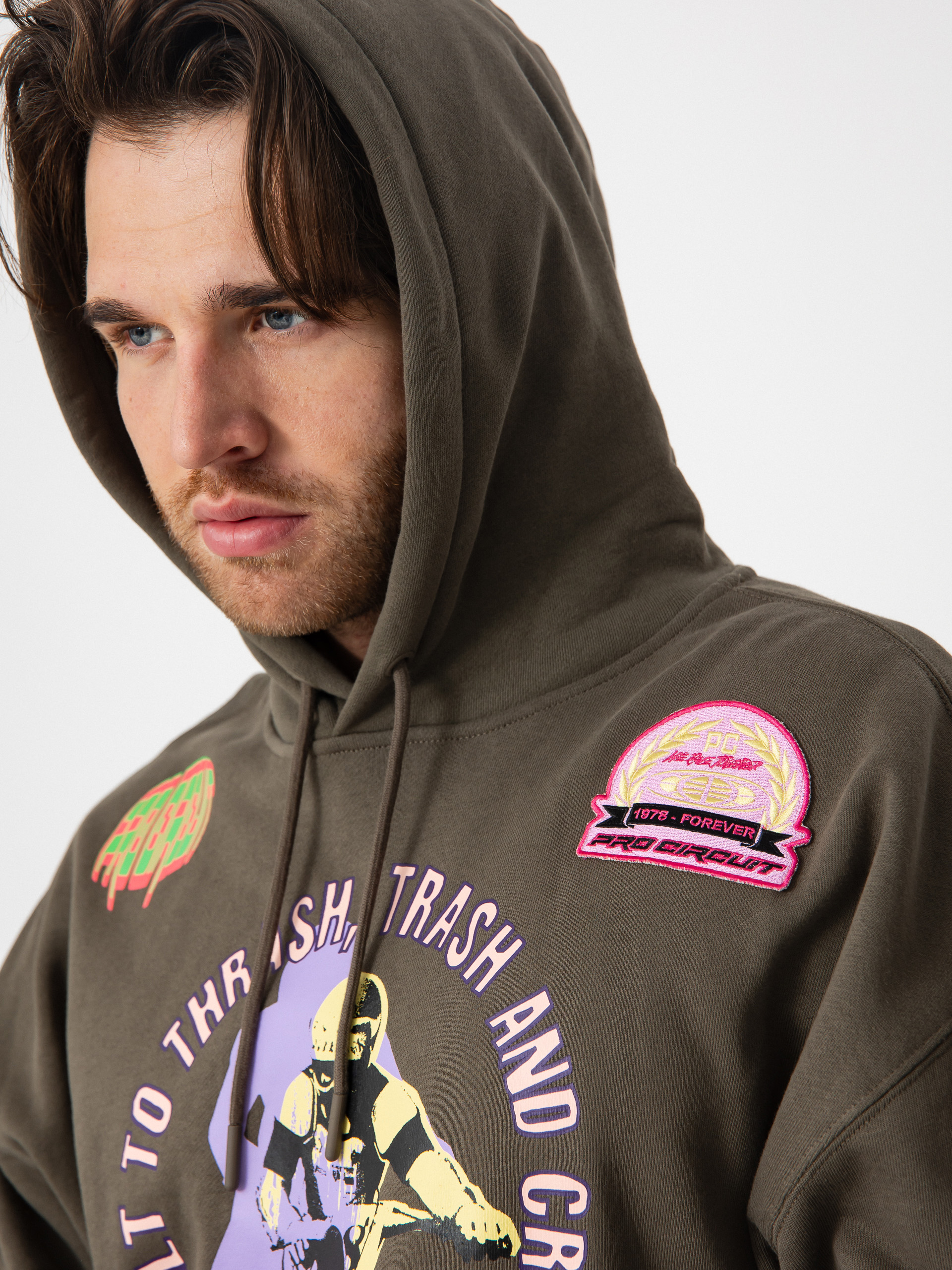 Fox Pro Circuit Oversized HD Hoodie (military)