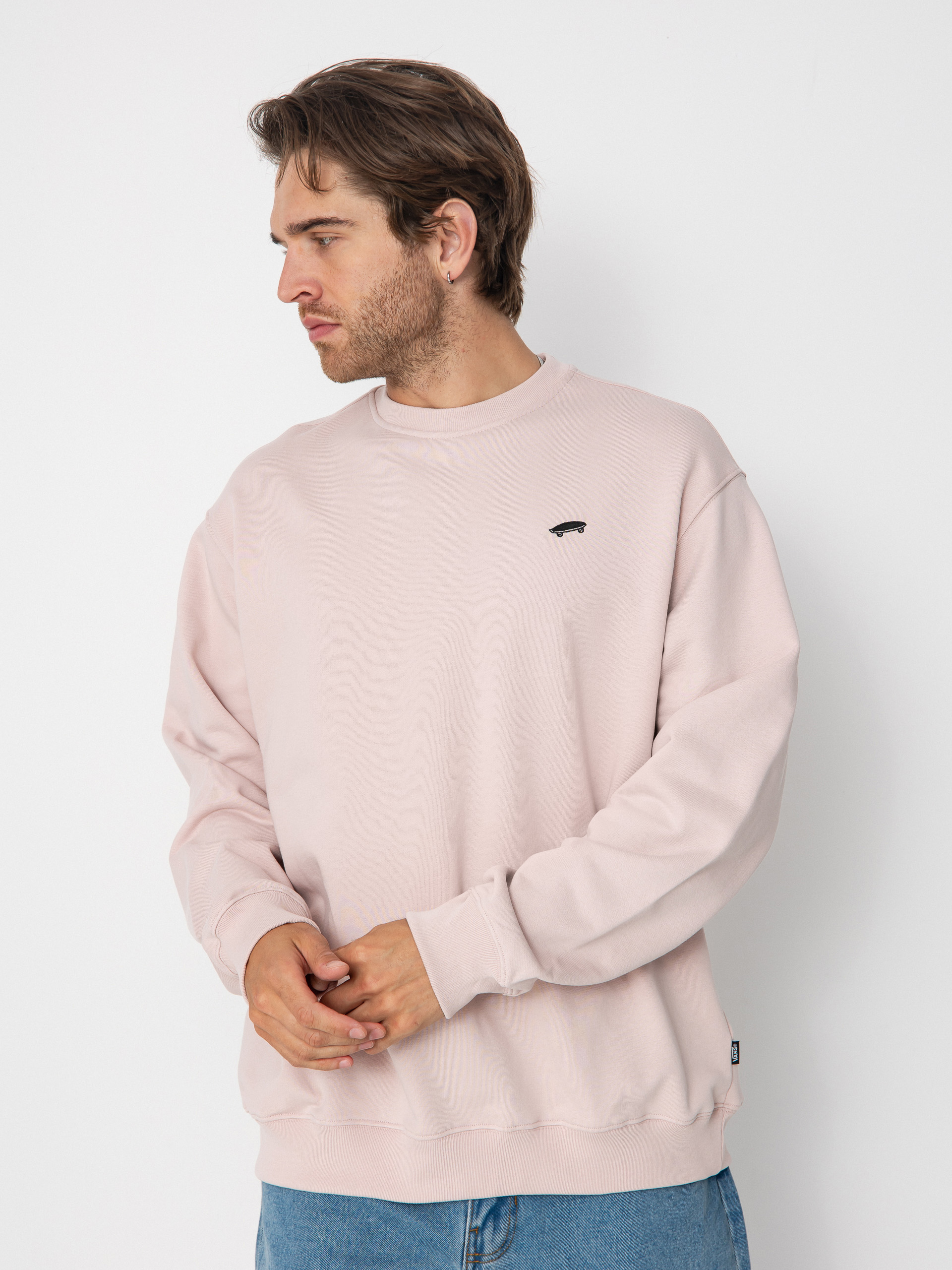 Vans Salton Loose Ft Crew Sweatshirt (mountain essentials sepia rose)