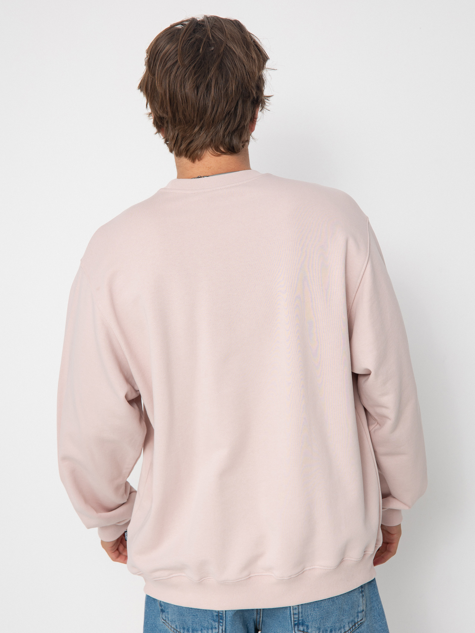 Vans Salton Loose Ft Crew Sweatshirt (mountain essentials sepia rose)