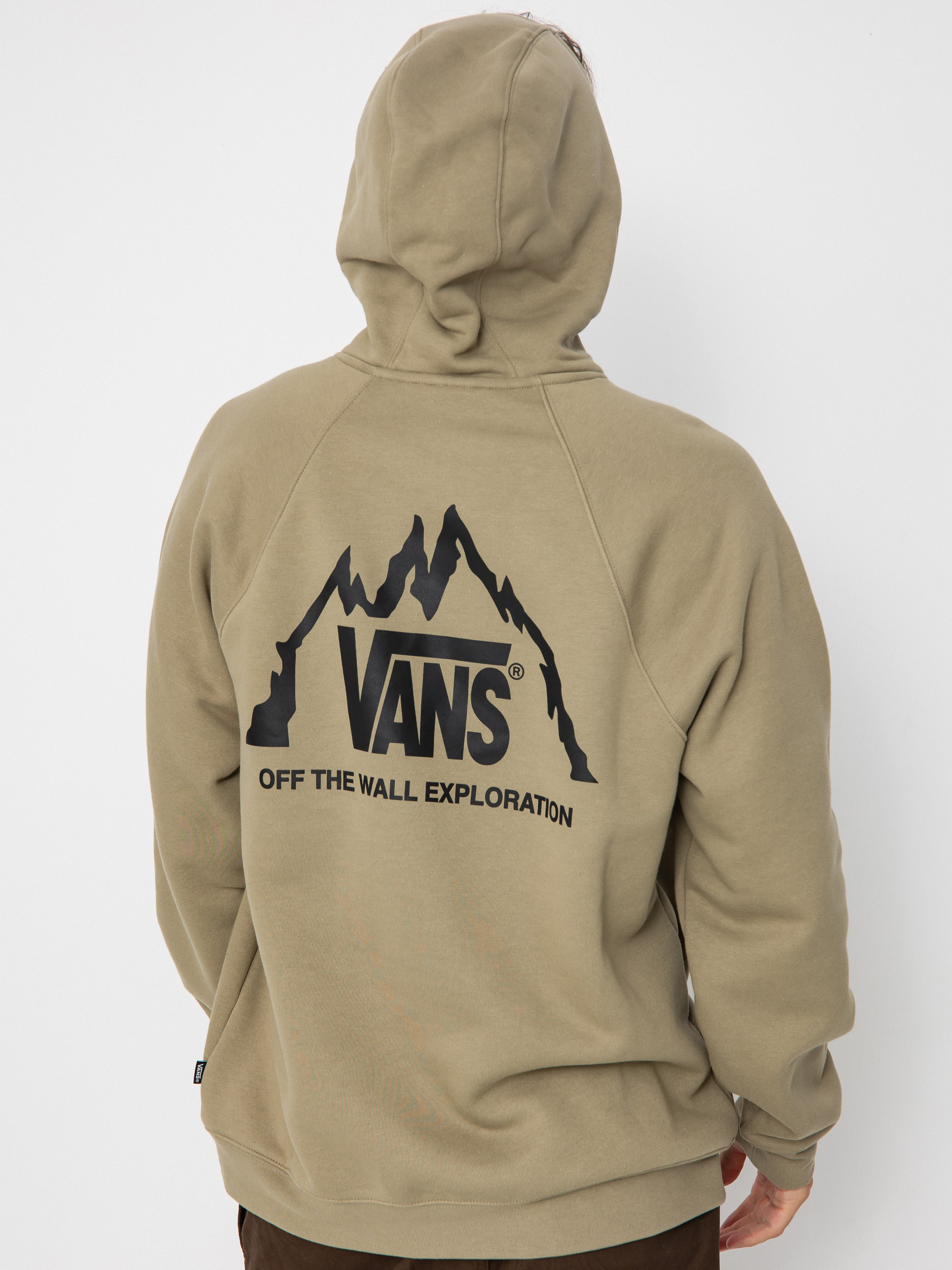 Vans Mte Crestline Logo HD Hoodie - brown (bay leaf)