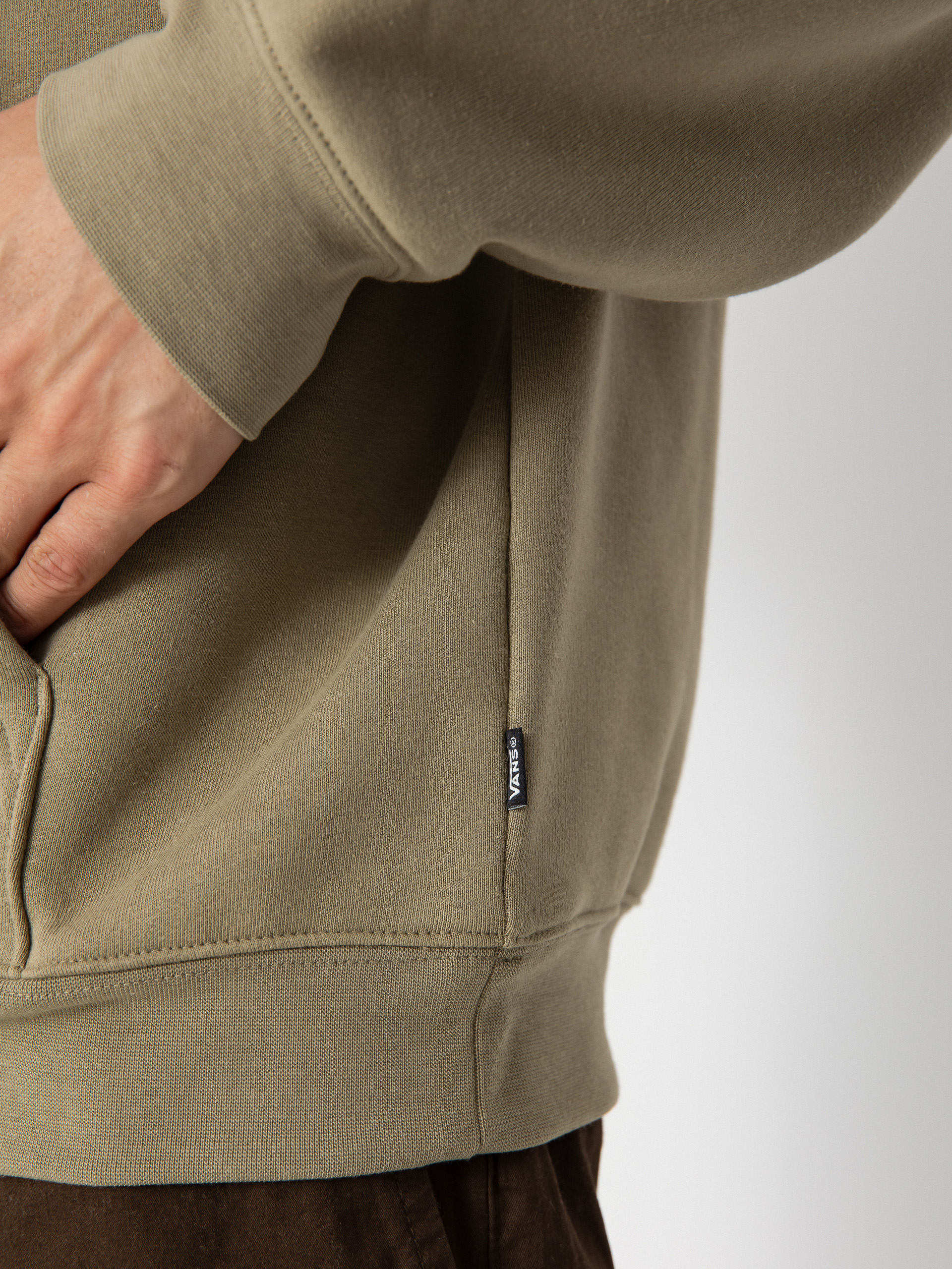 Vans Mte Crestline Logo HD Hoodie (bay leaf)