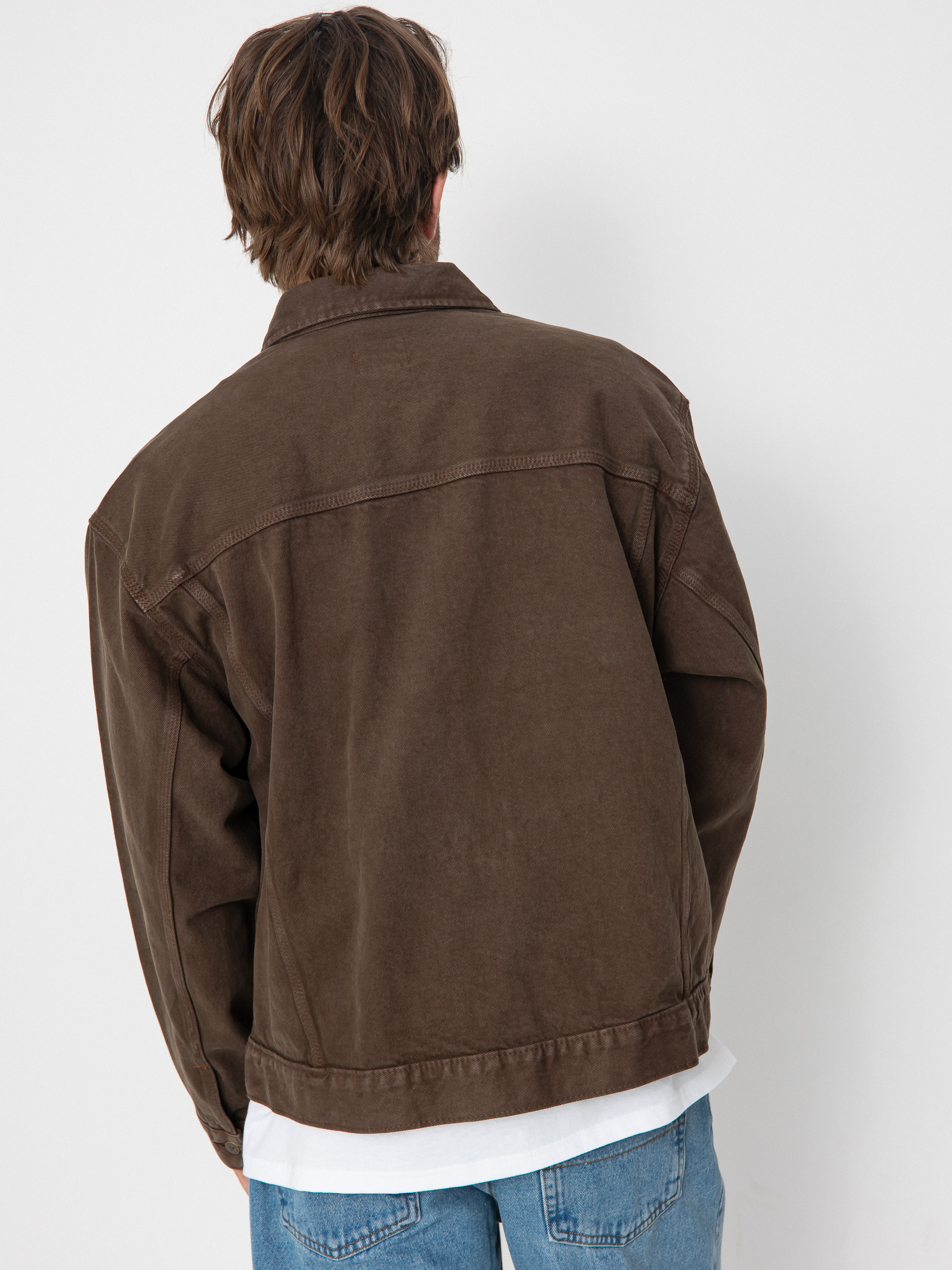 Vans Skate Garage Denim Jacket (coal brown)