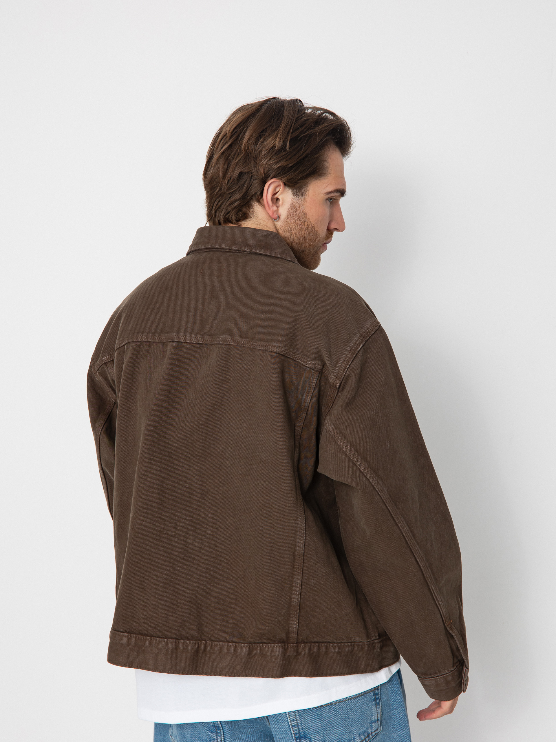 Vans Skate Garage Denim Jacke (coal brown)