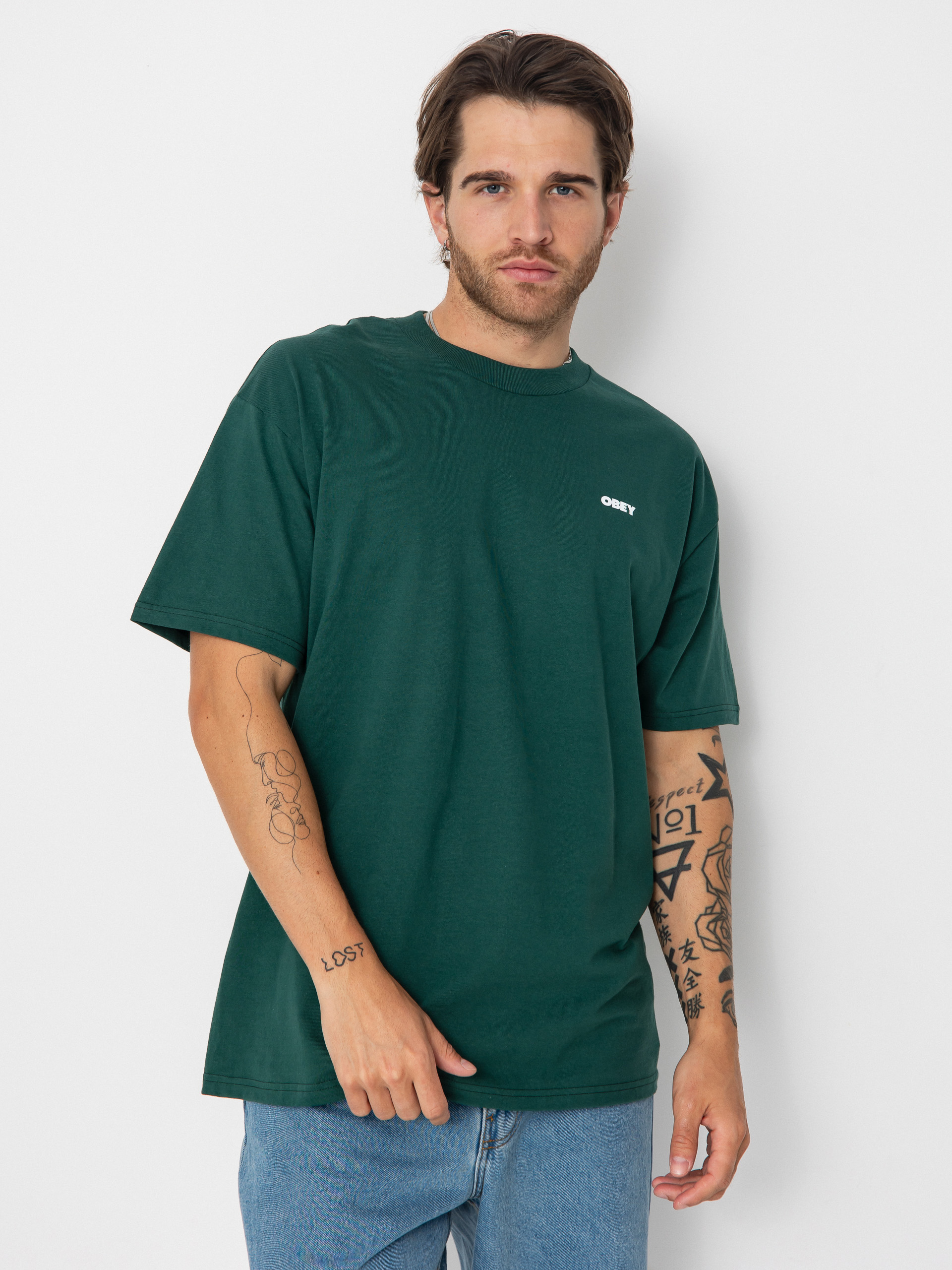 OBEY Obey Quarter Icon T-Shirt (rainforest)