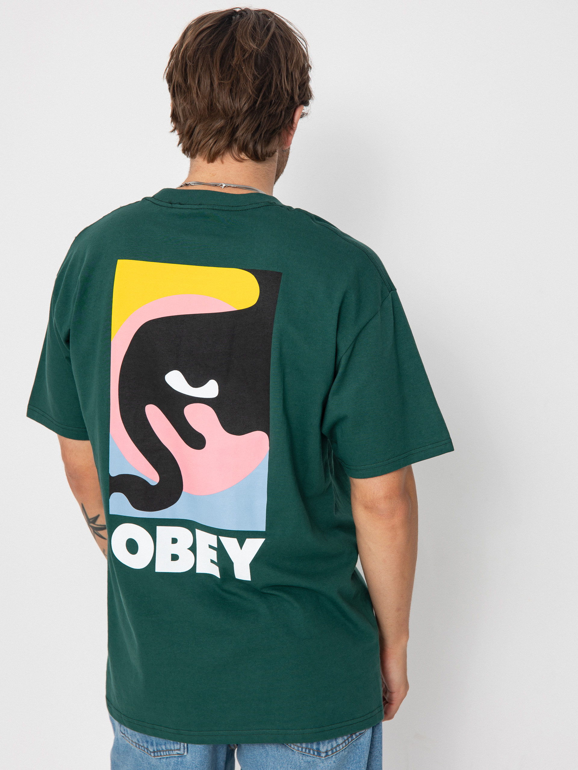 OBEY Obey Quarter Icon T-Shirt (rainforest)
