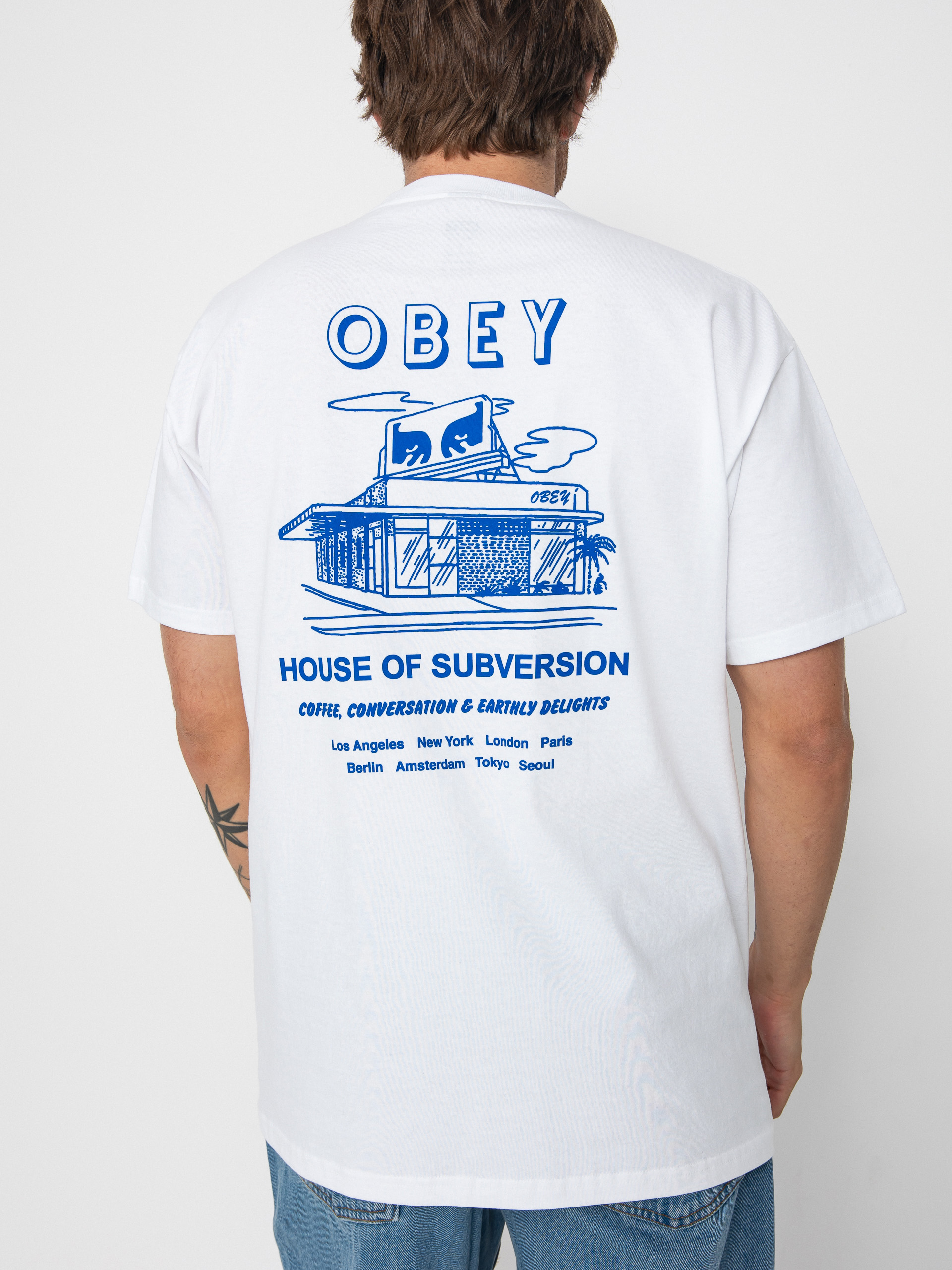 OBEY Obey House Of Subversion T-Shirt (white)