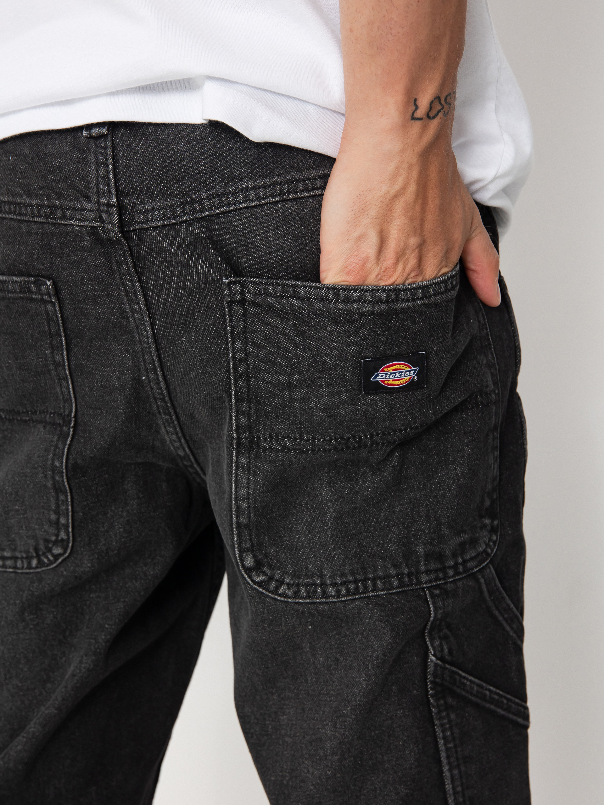 Dickies Garyville Pants - black (black wash faded)