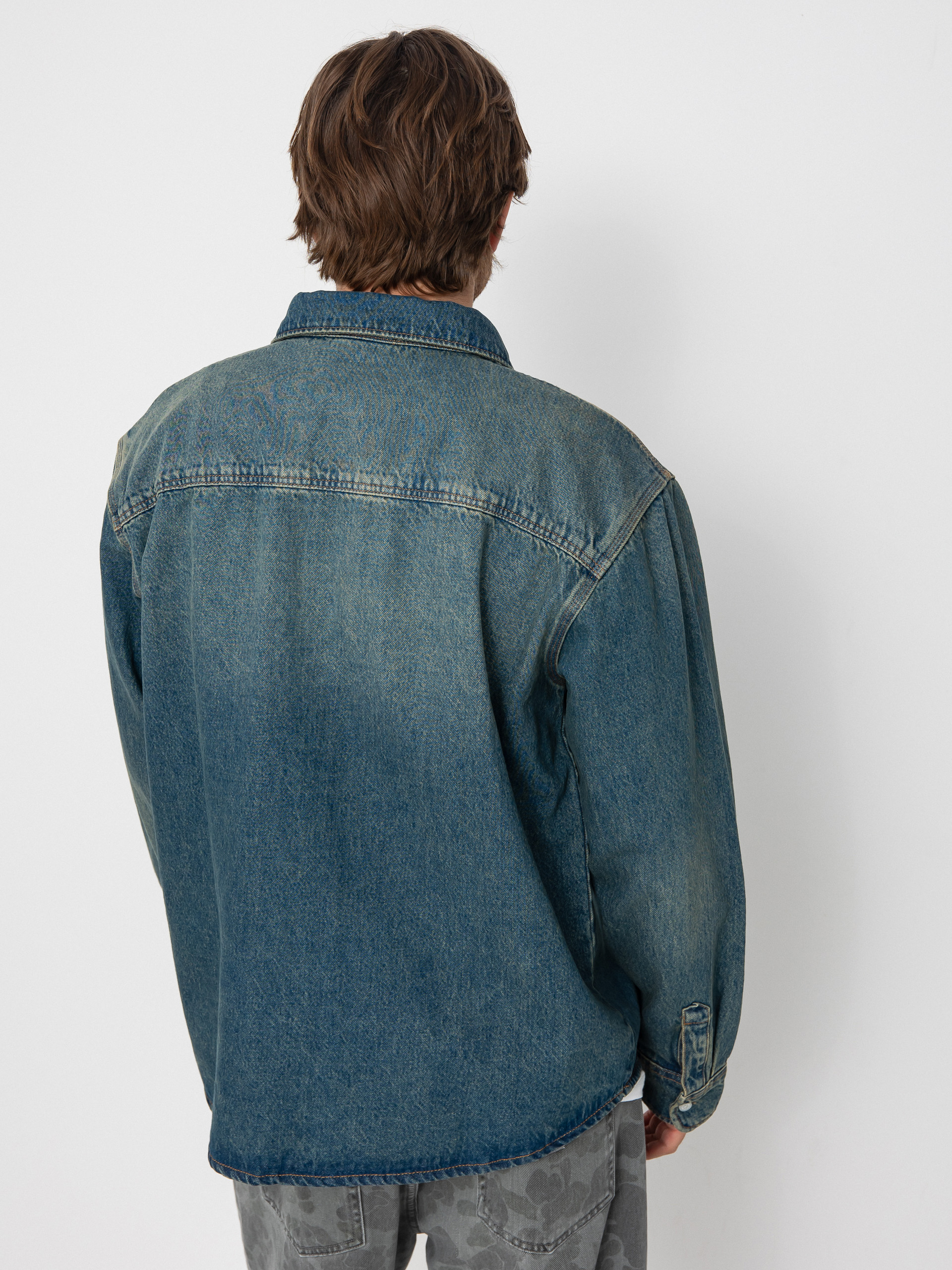 Dickies Mechanic Shirt (khaki tinted blue)