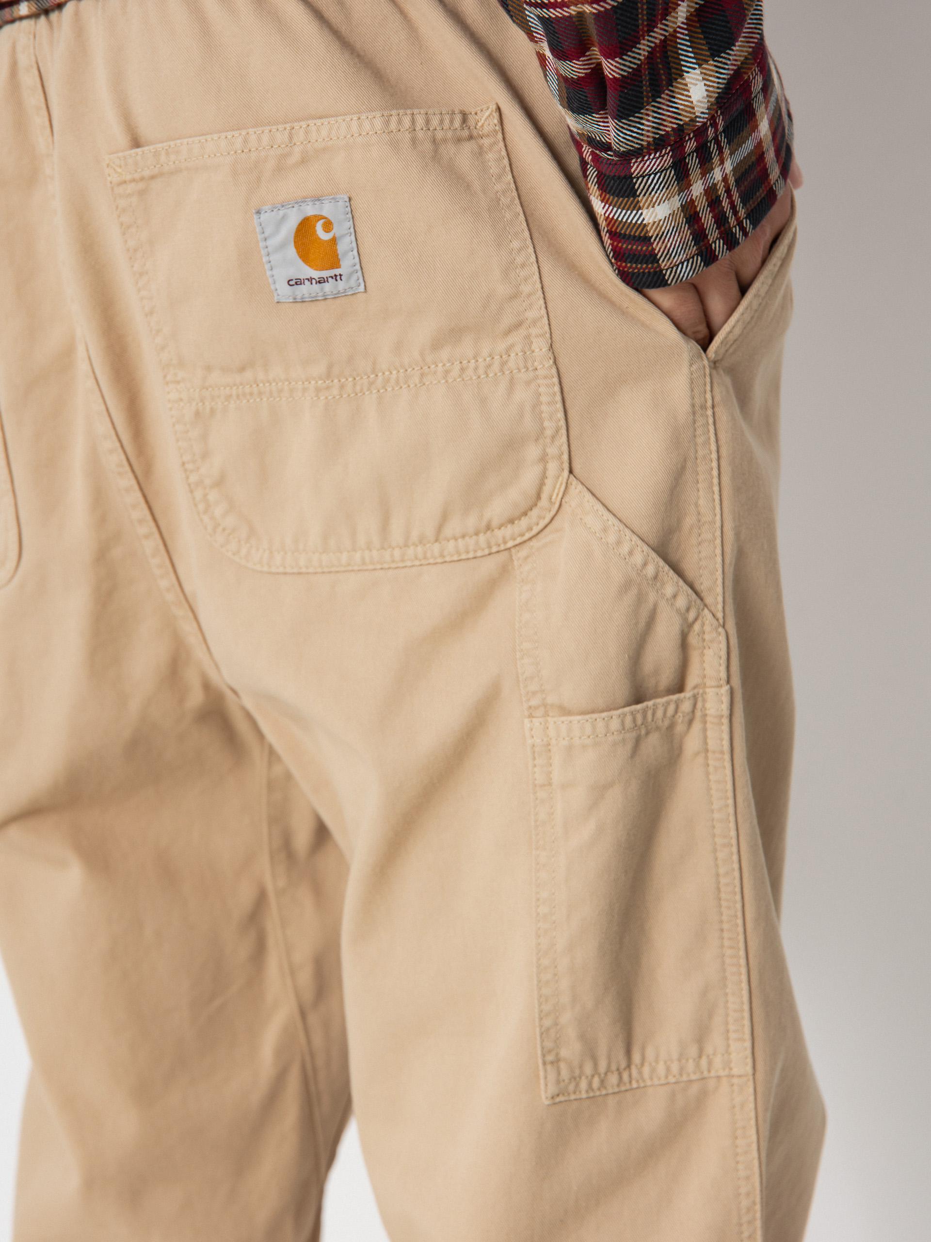 Carhartt WIP Flint Pants (wall/garment dyed)