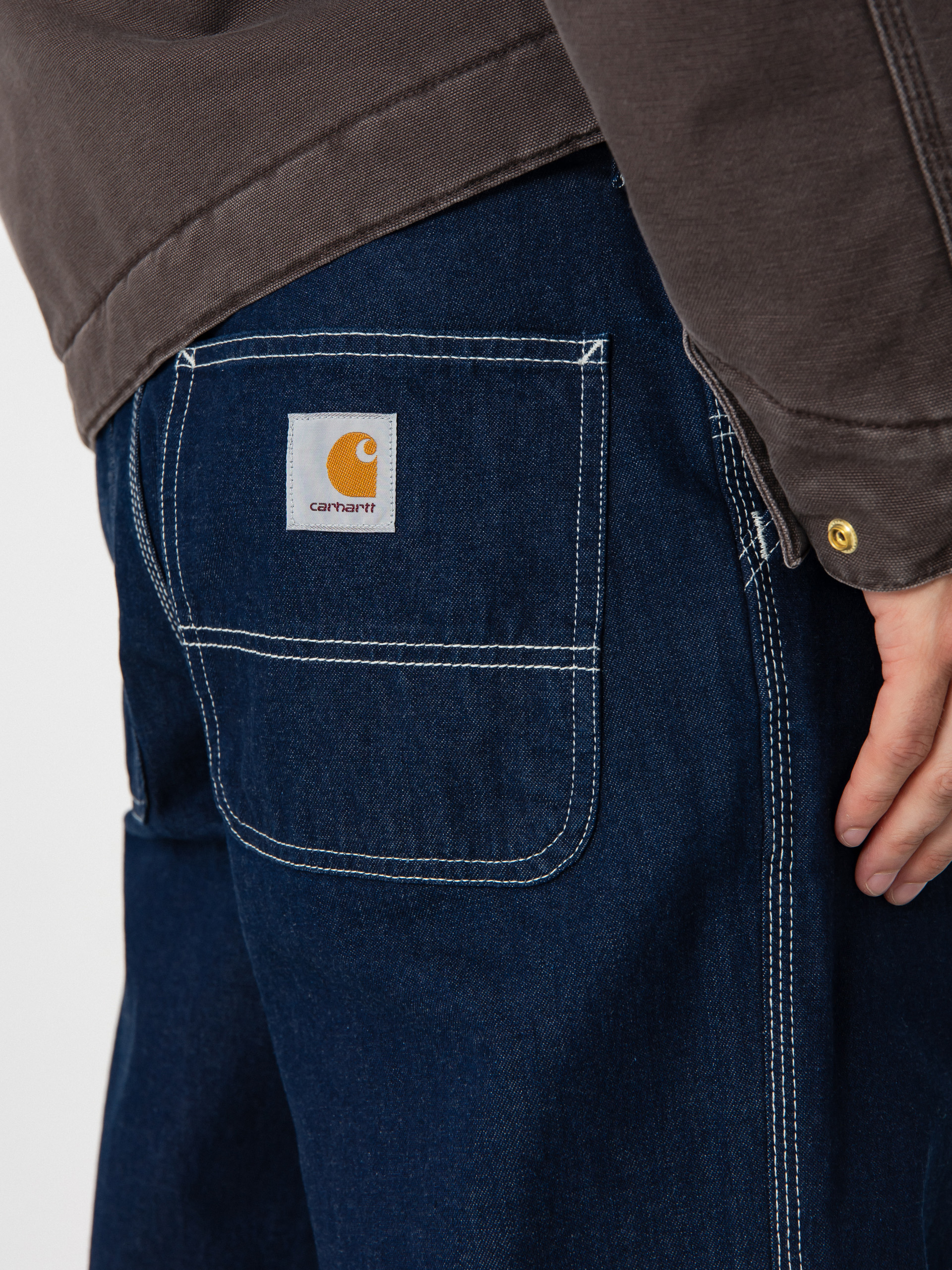 Carhartt WIP Simple Pants - navy blue (blue/one wash)