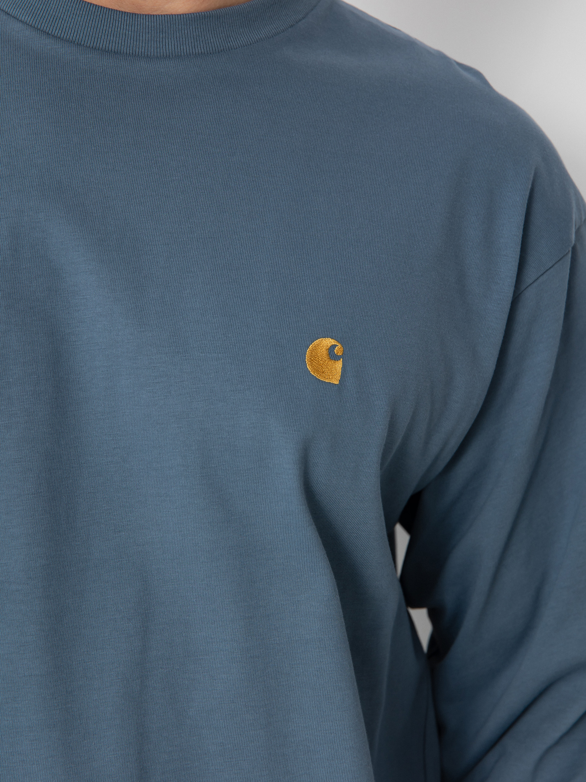 Carhartt WIP Chase Longsleeve (angelite/gold)