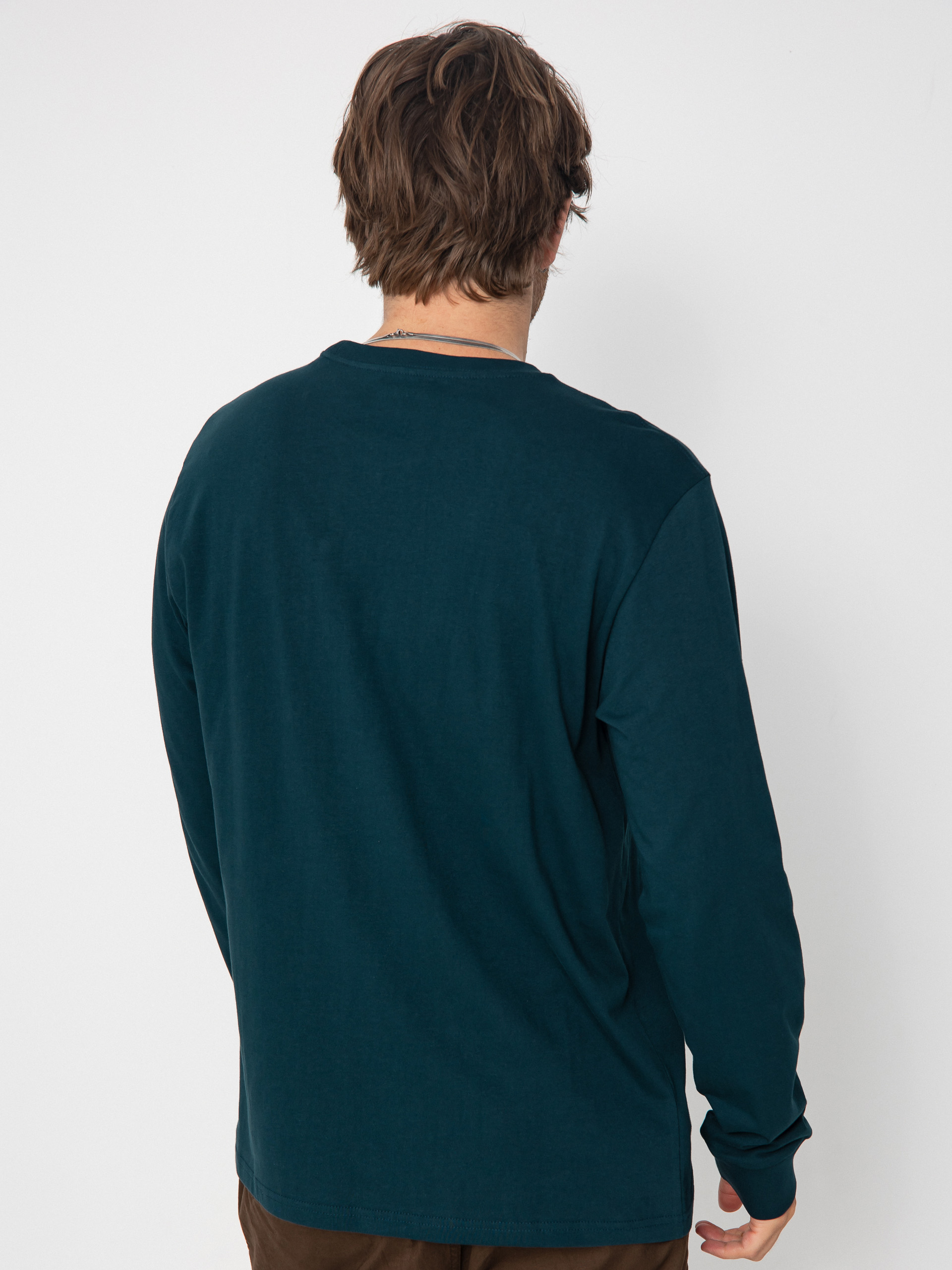 Carhartt WIP Pocket Longsleeve (deep lagoon)