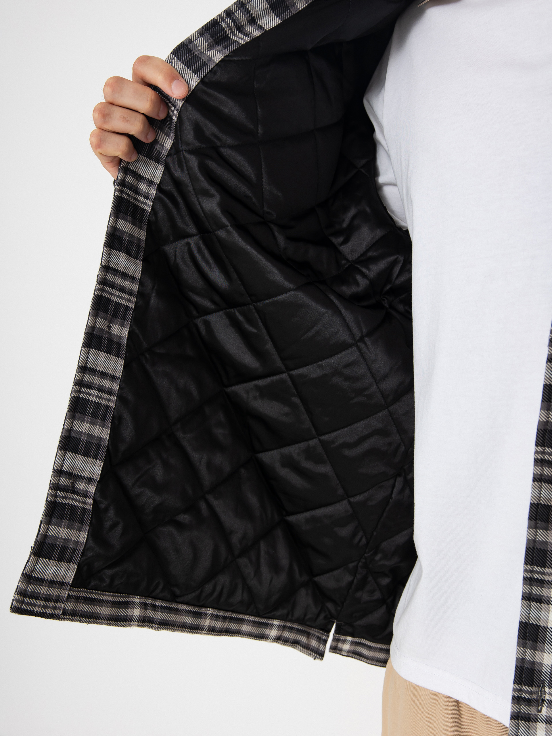 Carhartt WIP Cronyn Jacke (cronyn check/porphyry)