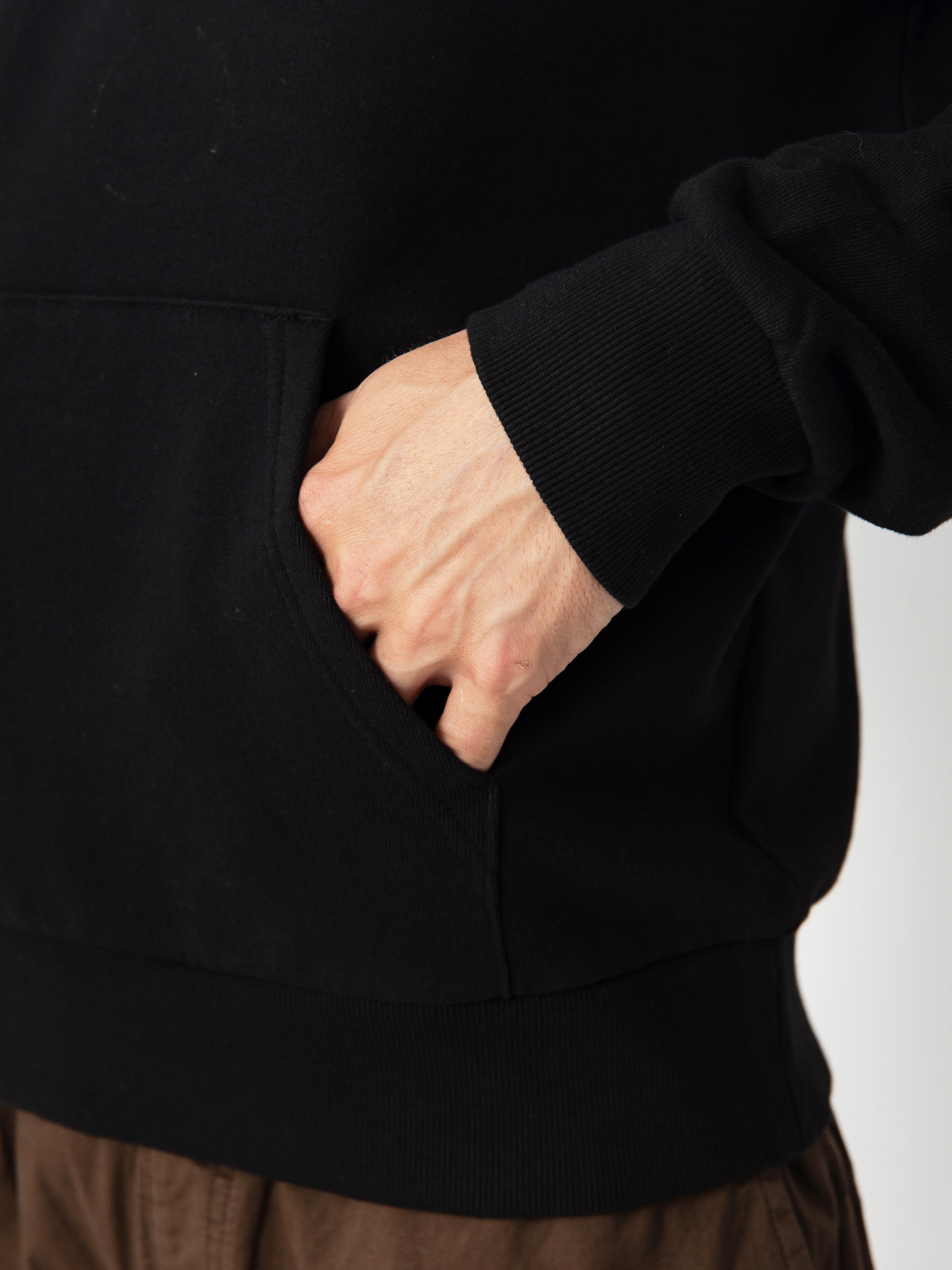 Carhartt WIP Script Embroidery HD Hoodie (black/white)