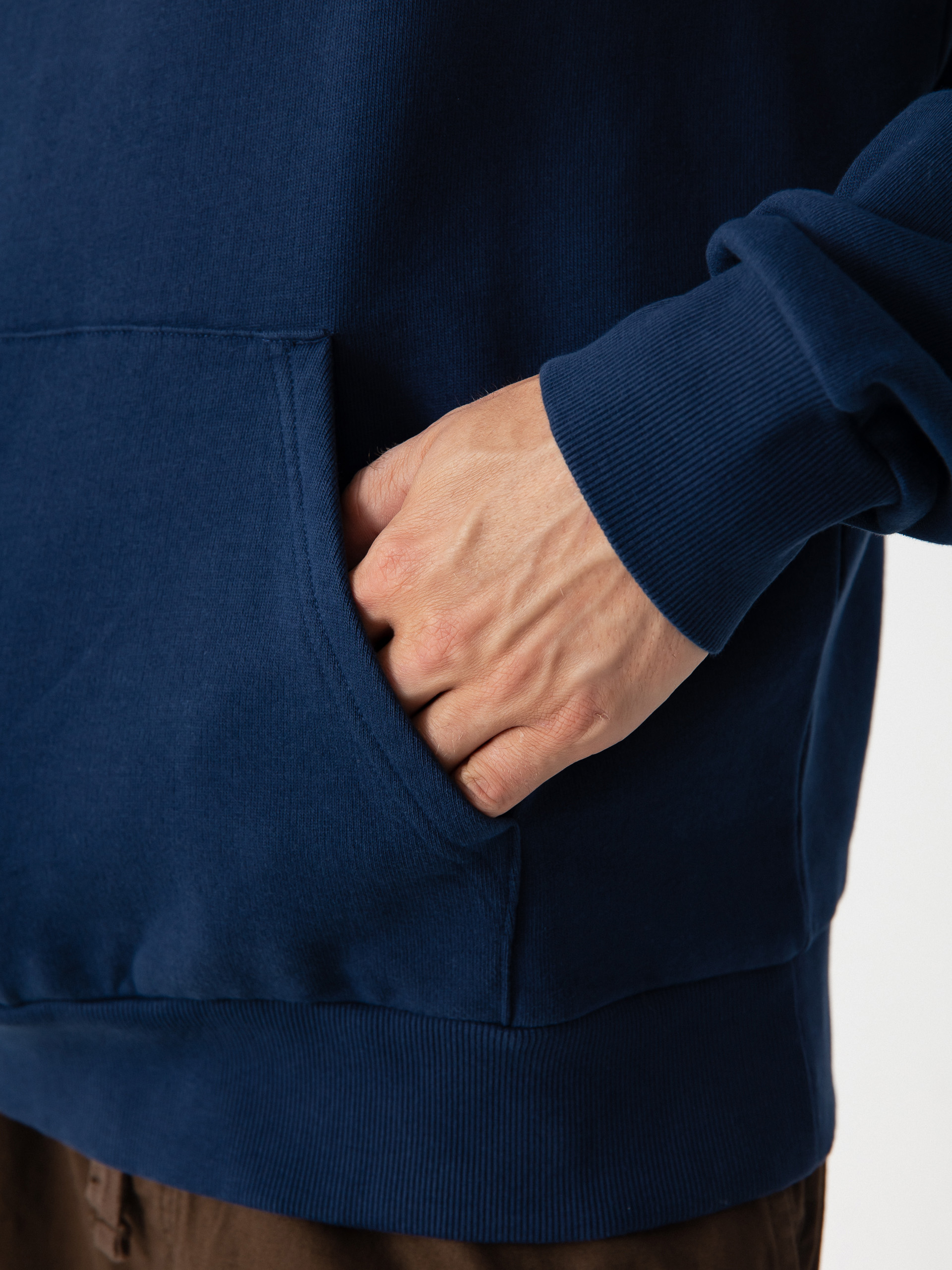 Carhartt WIP Script Embroidery HD Hoodie (jupiter/white)