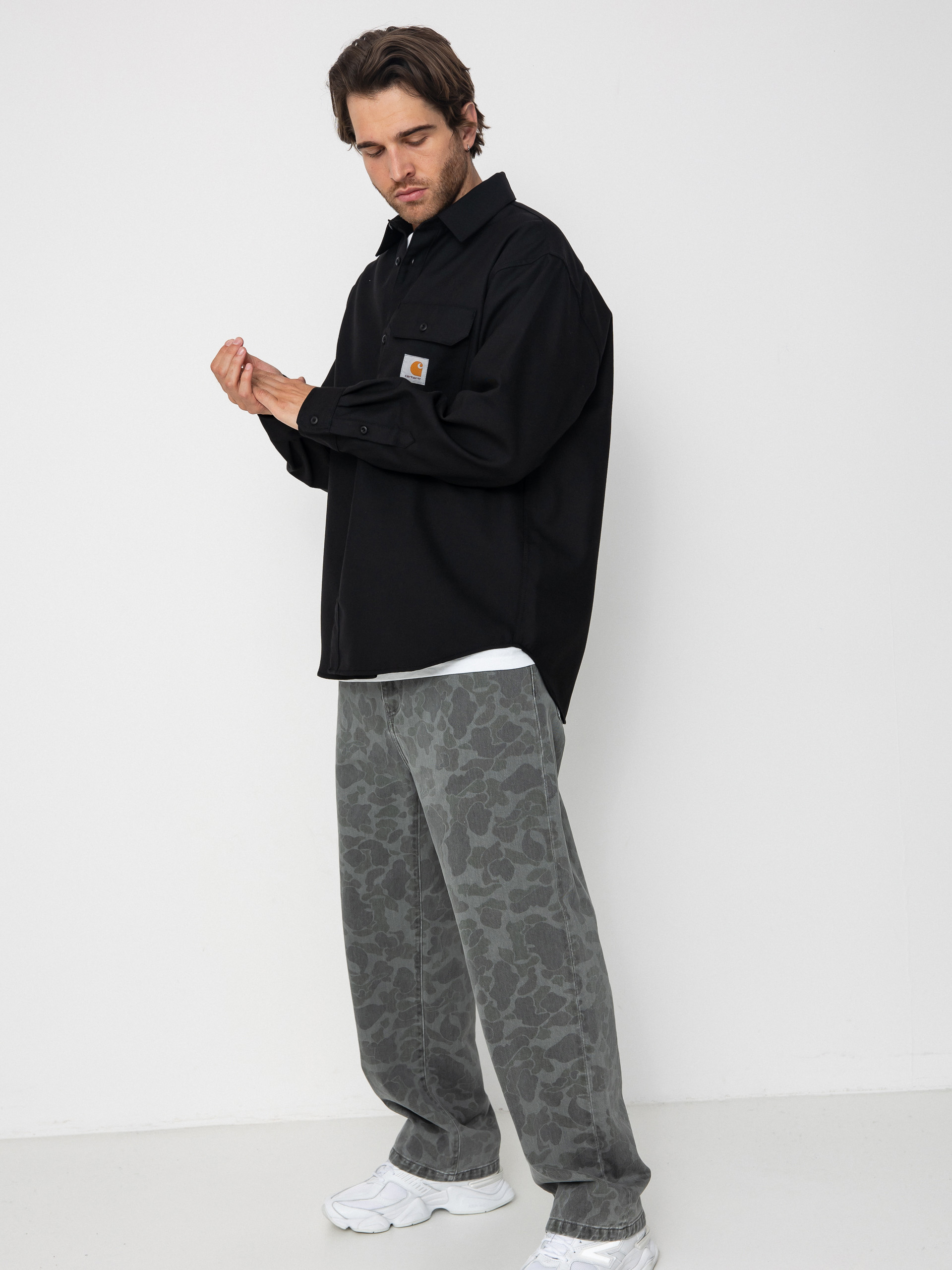 Carhartt WIP Ray Shirt (black/rigid)