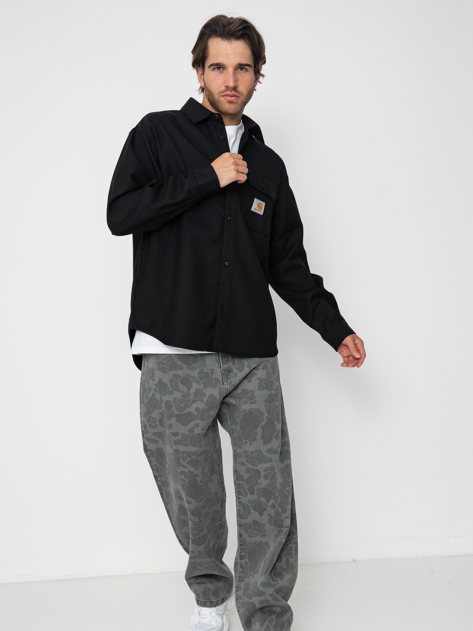 Carhartt WIP Ray Shirt (black/rigid)