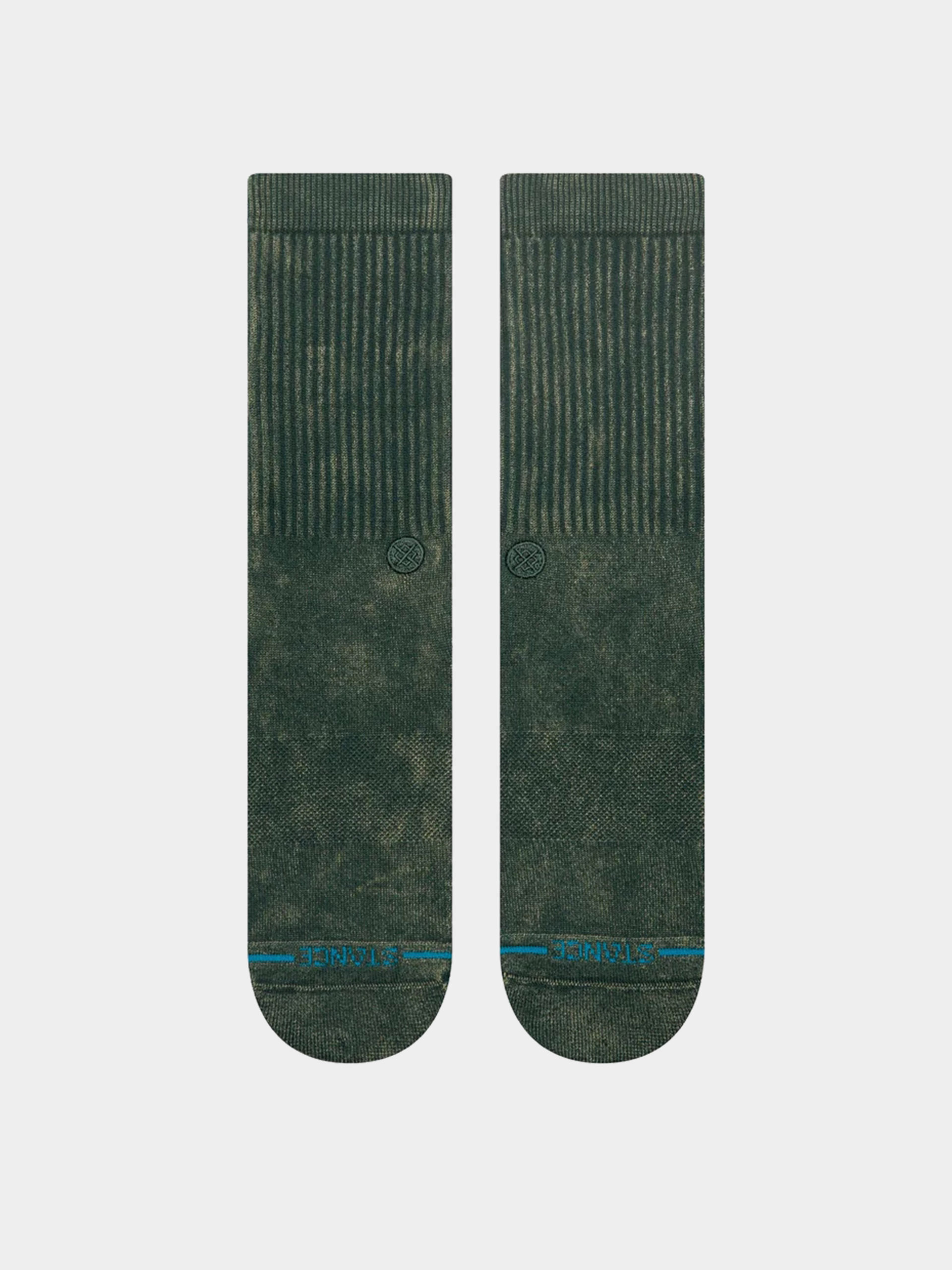 Stance Socks Icon Dyed Crew (pine)