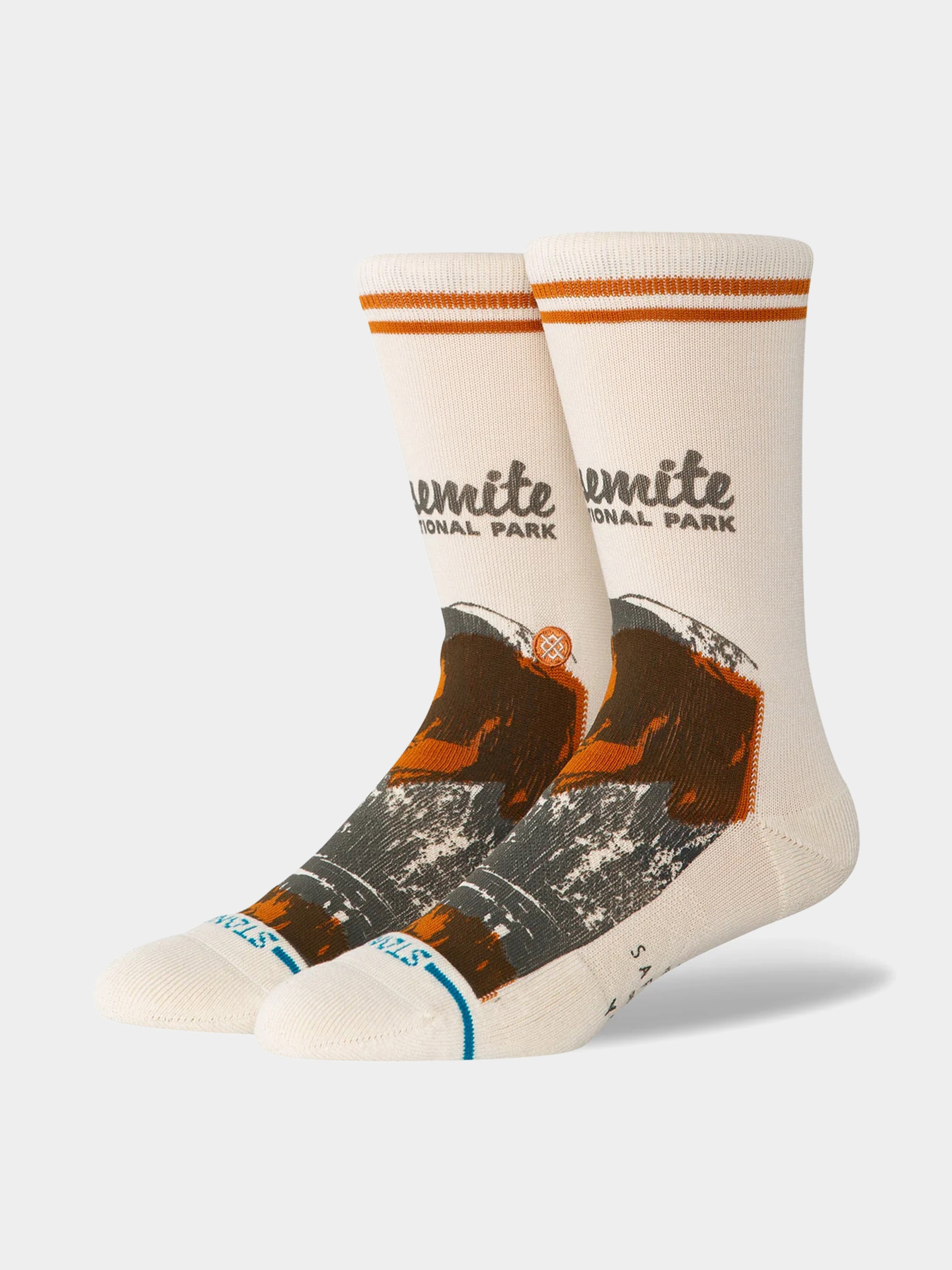 Stance Socks Yosemite National Park Crew - multicolor (canvas)