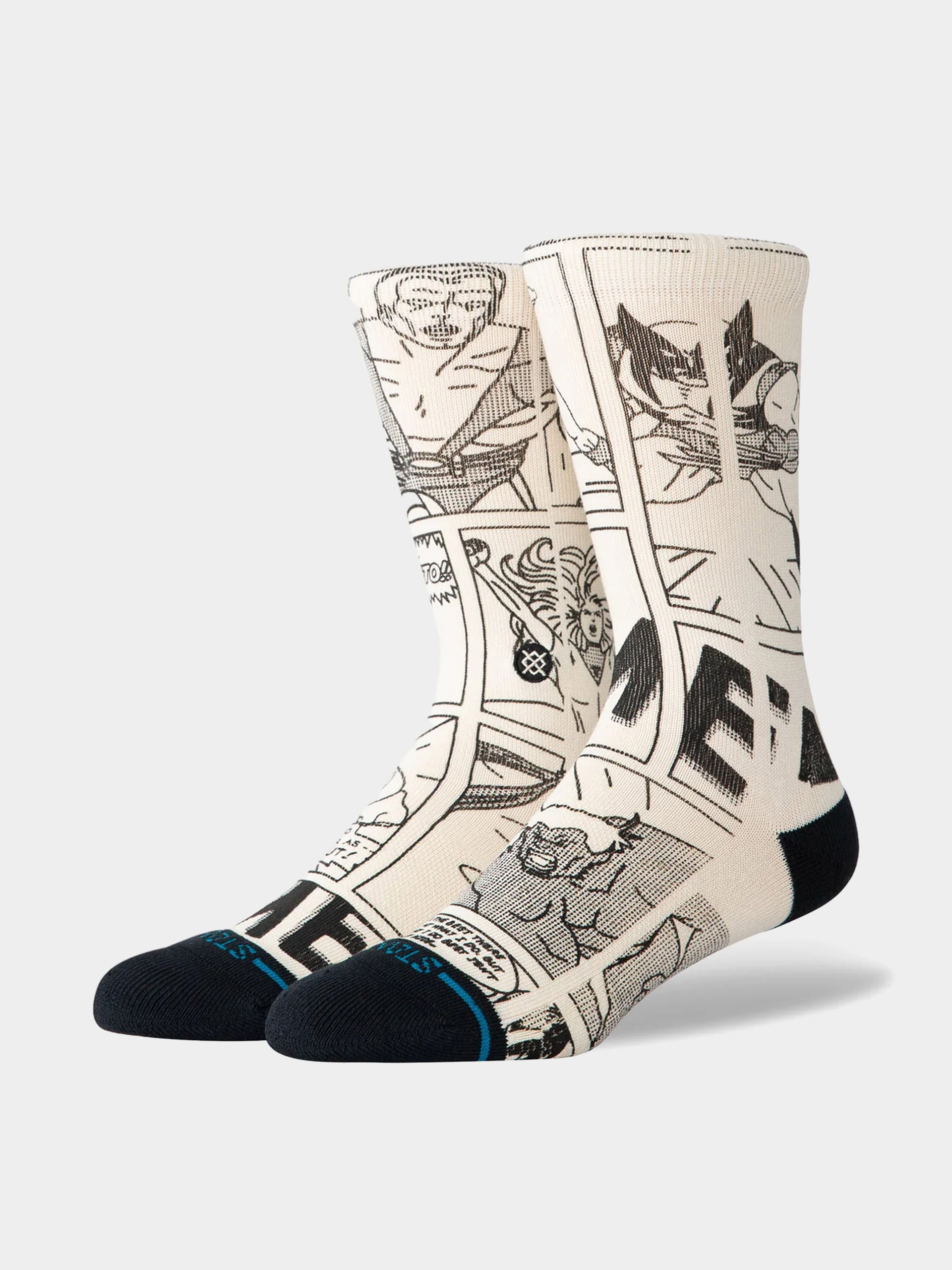 Stance Socken Good Vs Bad Crew (black/white)
