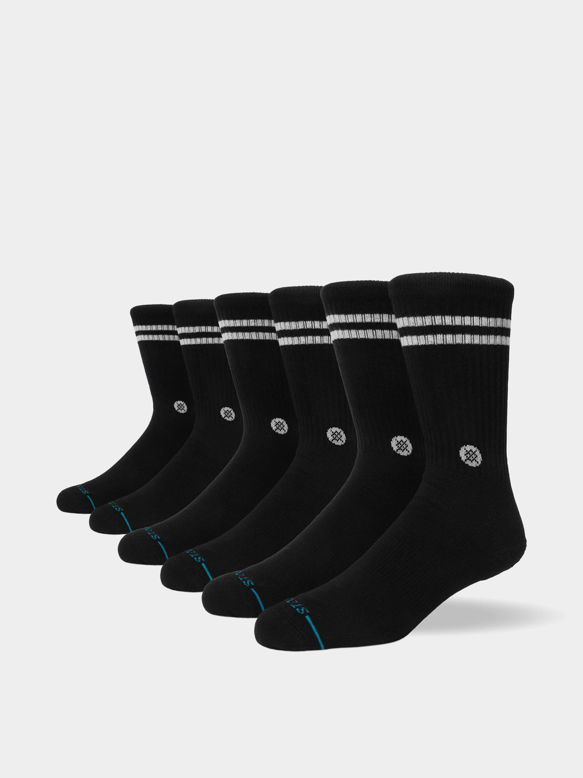 Stance Socken Core 6 Pack Crew (black)