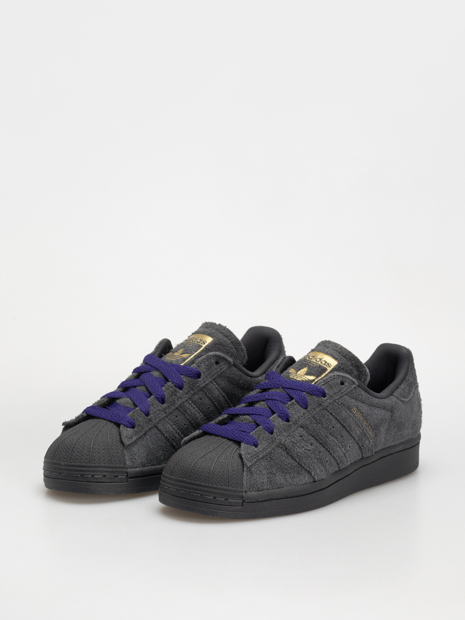 adidas Superstar Adv Shoes (carbon/carbon/cpurpl)