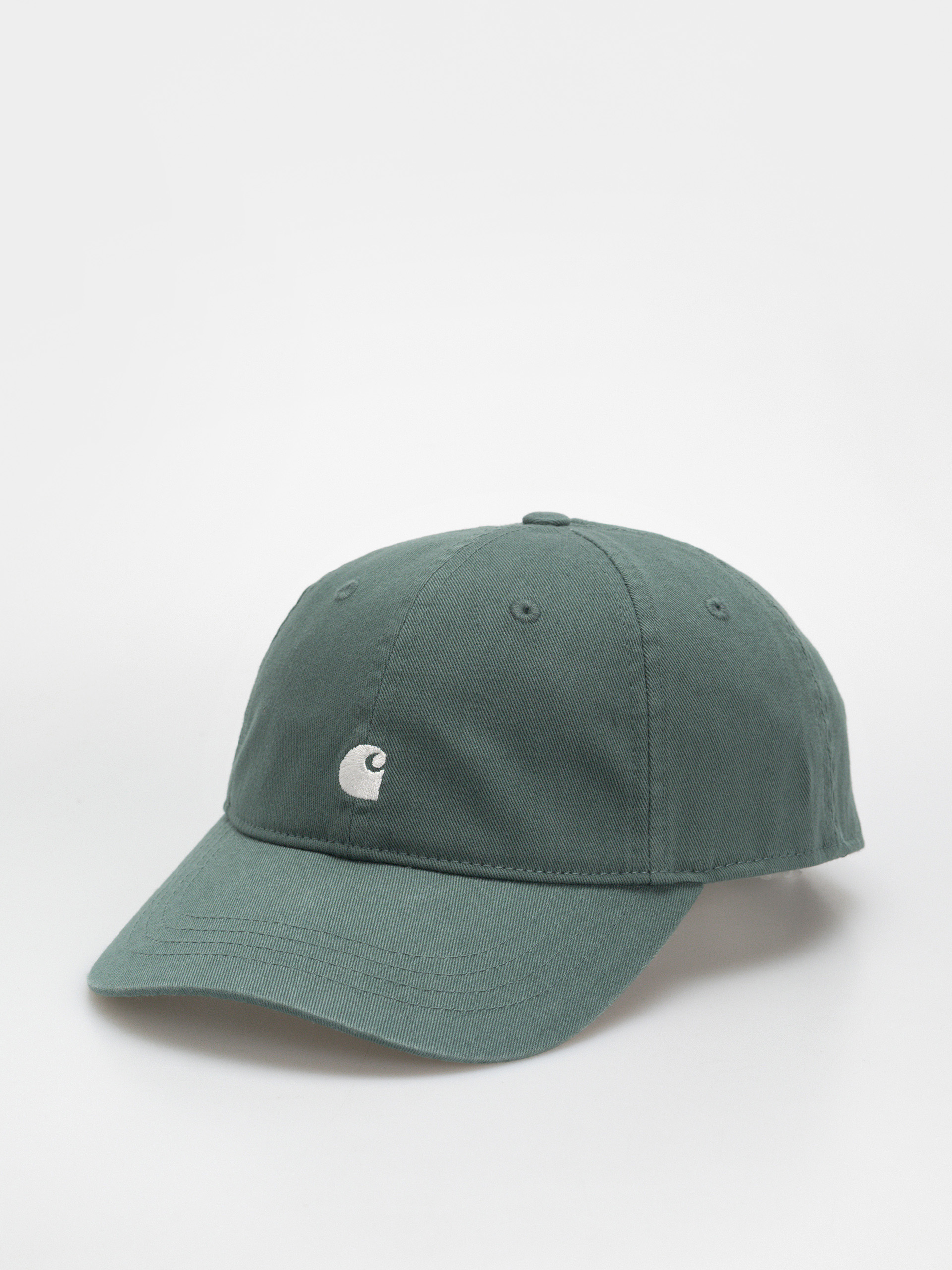 Carhartt WIP Madison Logo Wmn Cap (silver pine/wax)