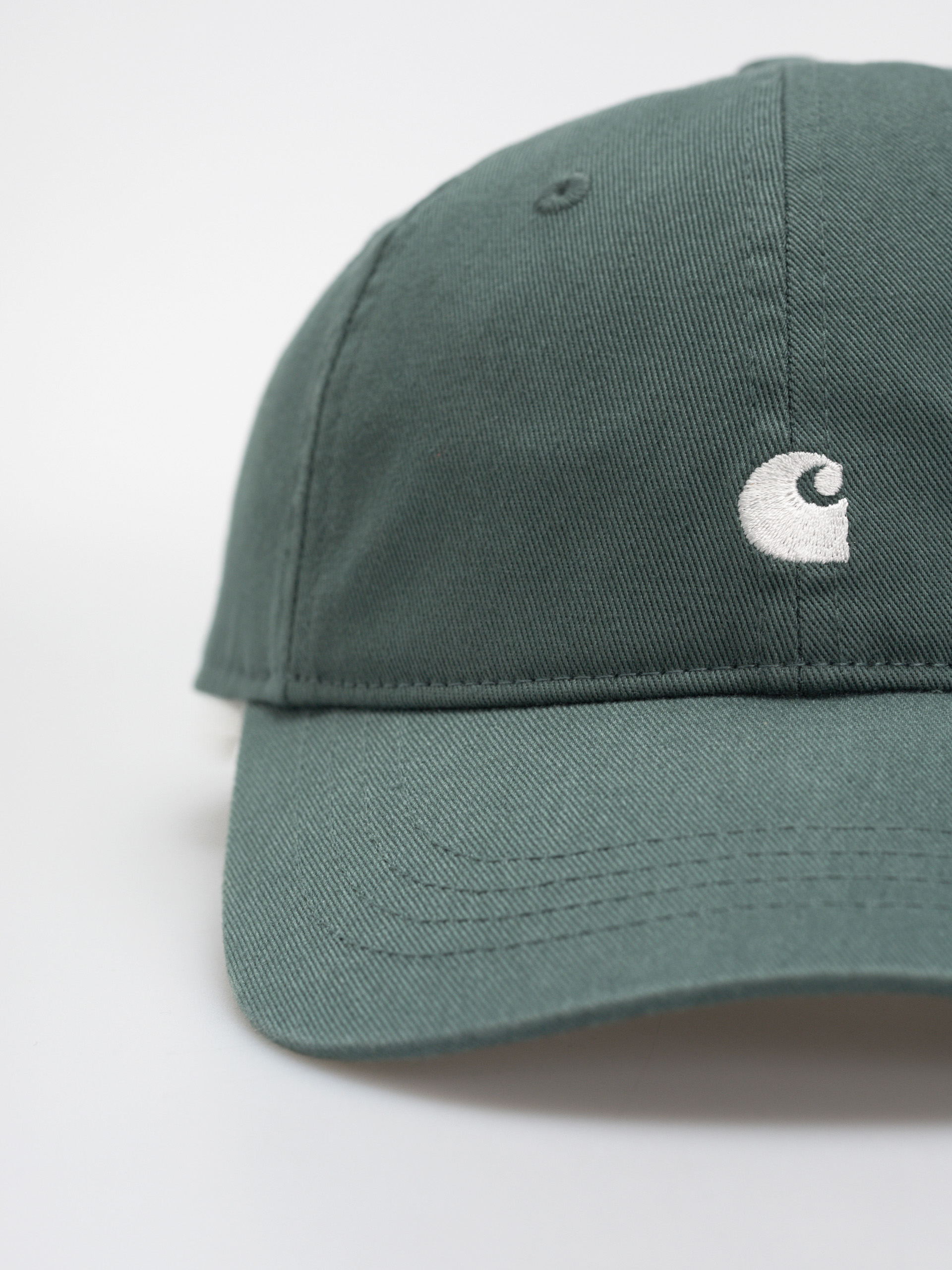 Carhartt WIP Madison Logo Wmn Cap (silver pine/wax)