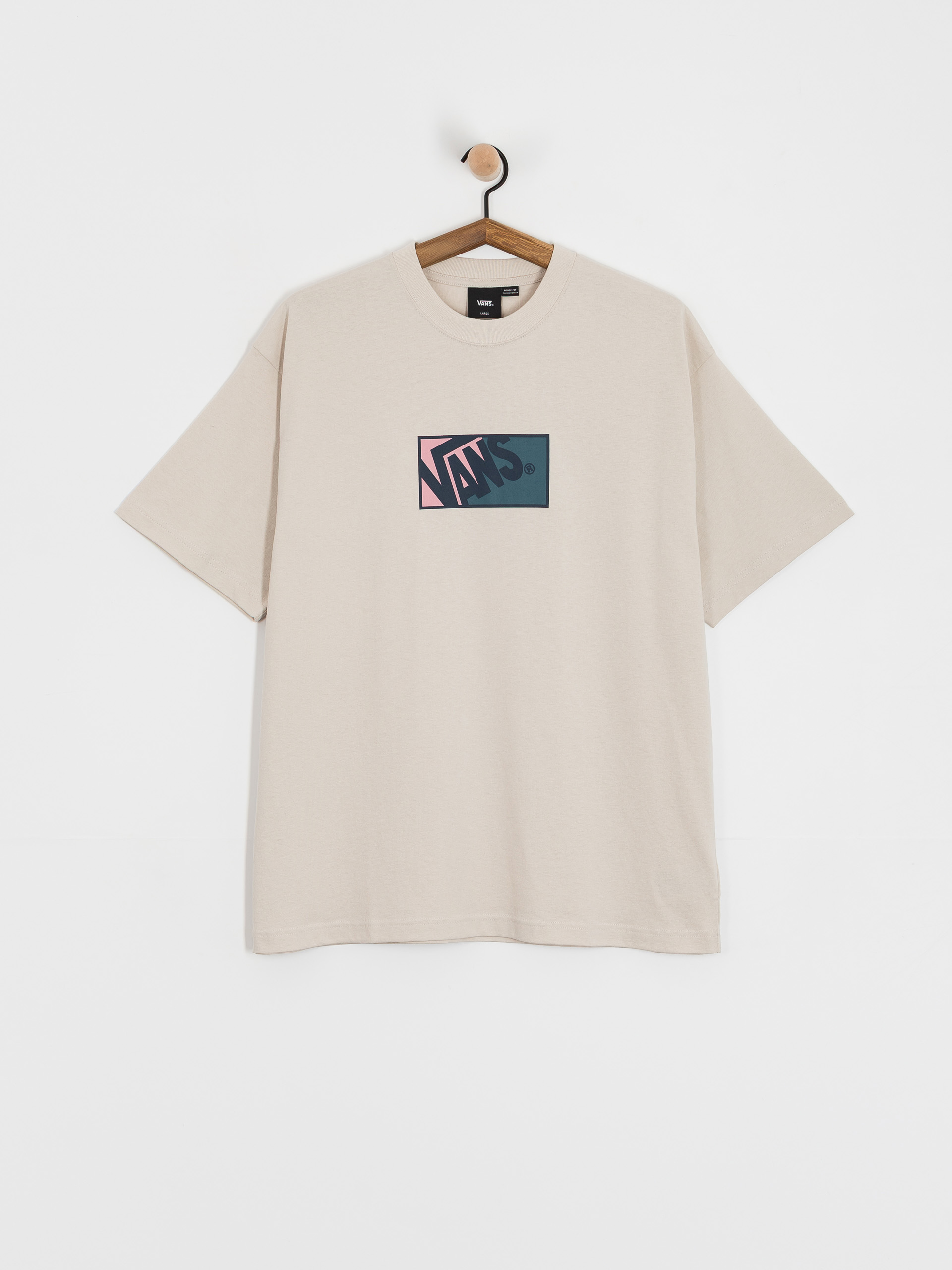 Vans Original Standards Blocked Box T-Shirt (taupe mist)