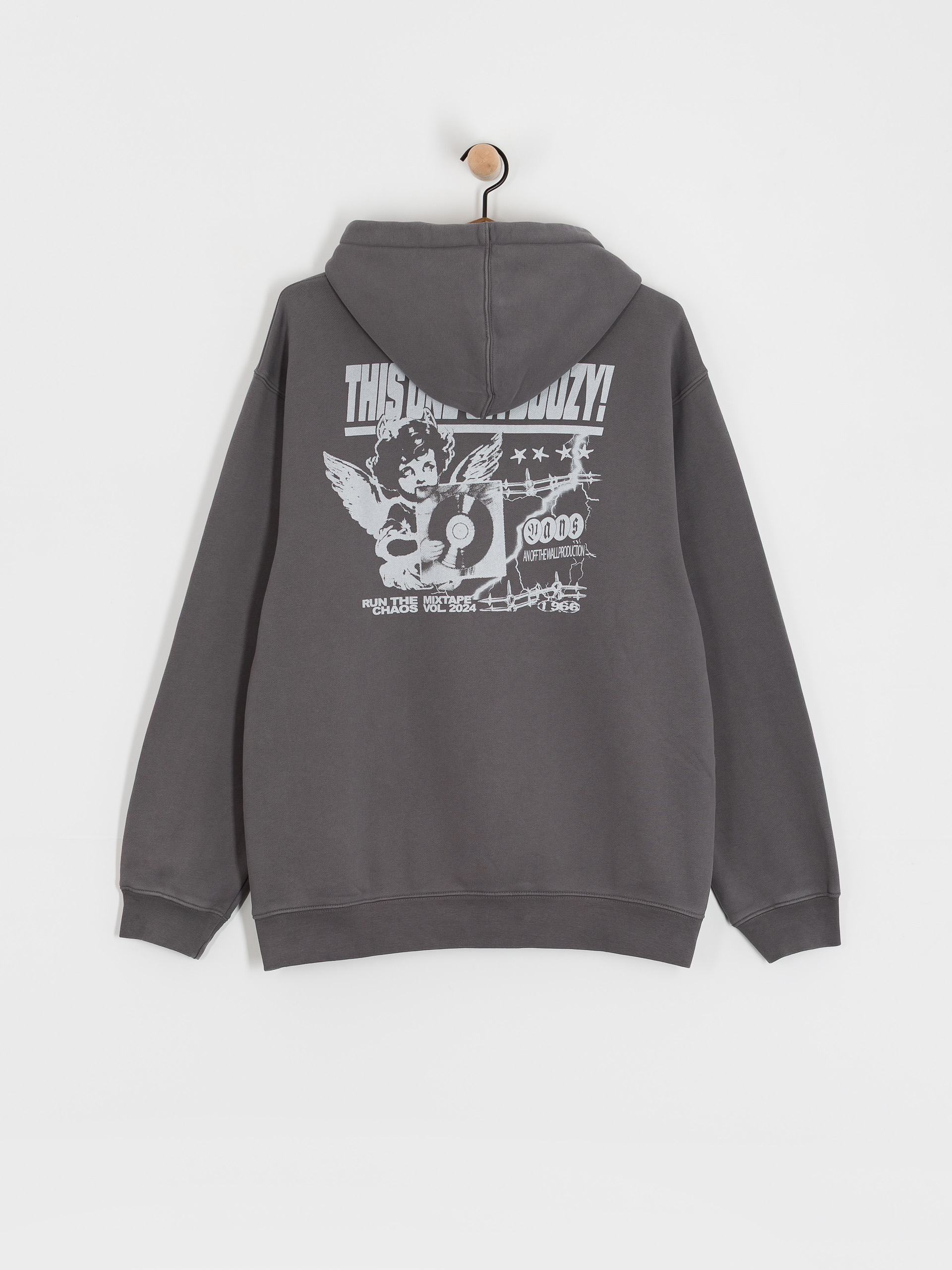 Vans Earthbound Loose HD Hoodie (mountain essentials asphalt)