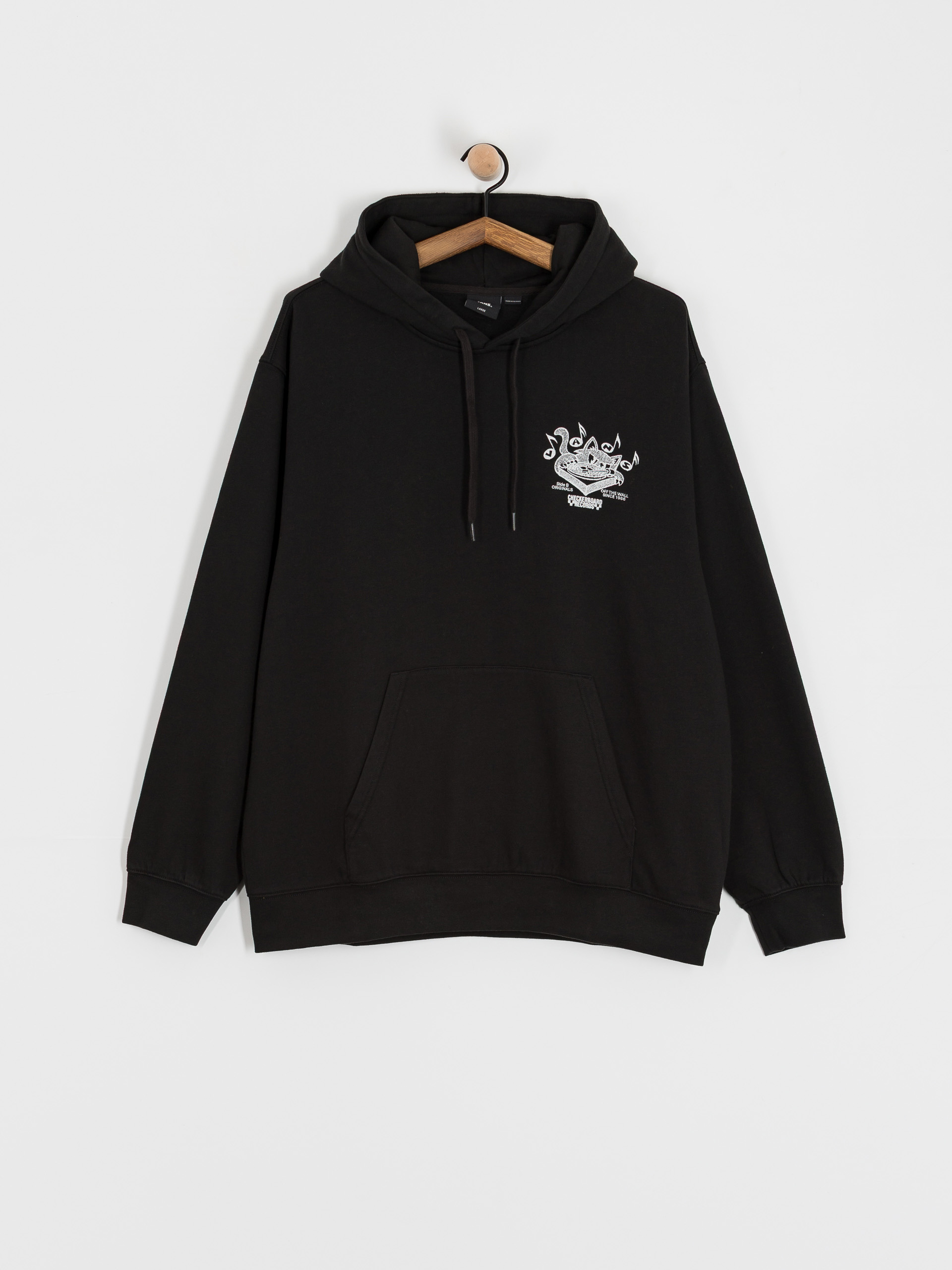 Vans Scratched Records HD Hoodie (black)